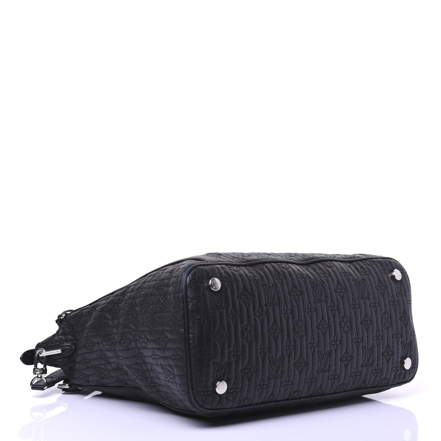 Monogram Lambskin Antheia Ixia MM Black