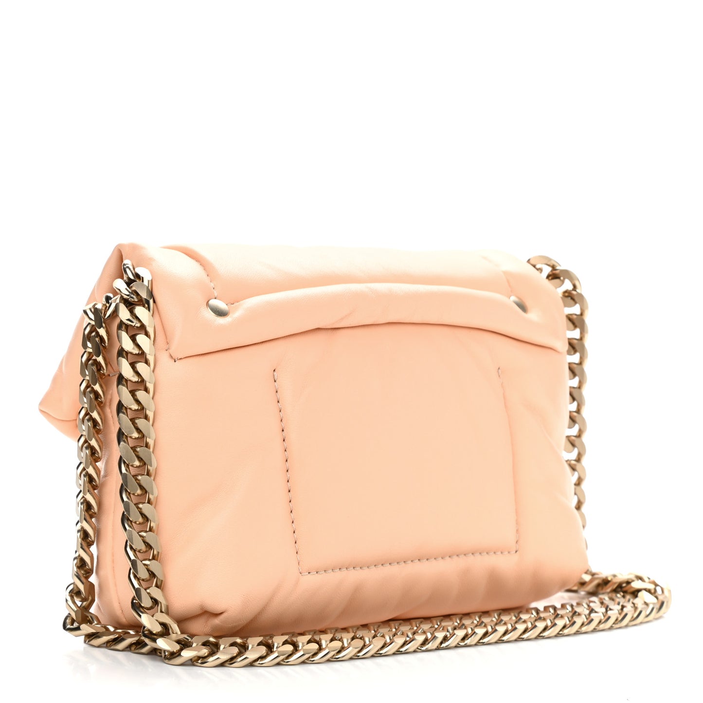 Lambskin PS Harris Small Shoulder Bag Peach