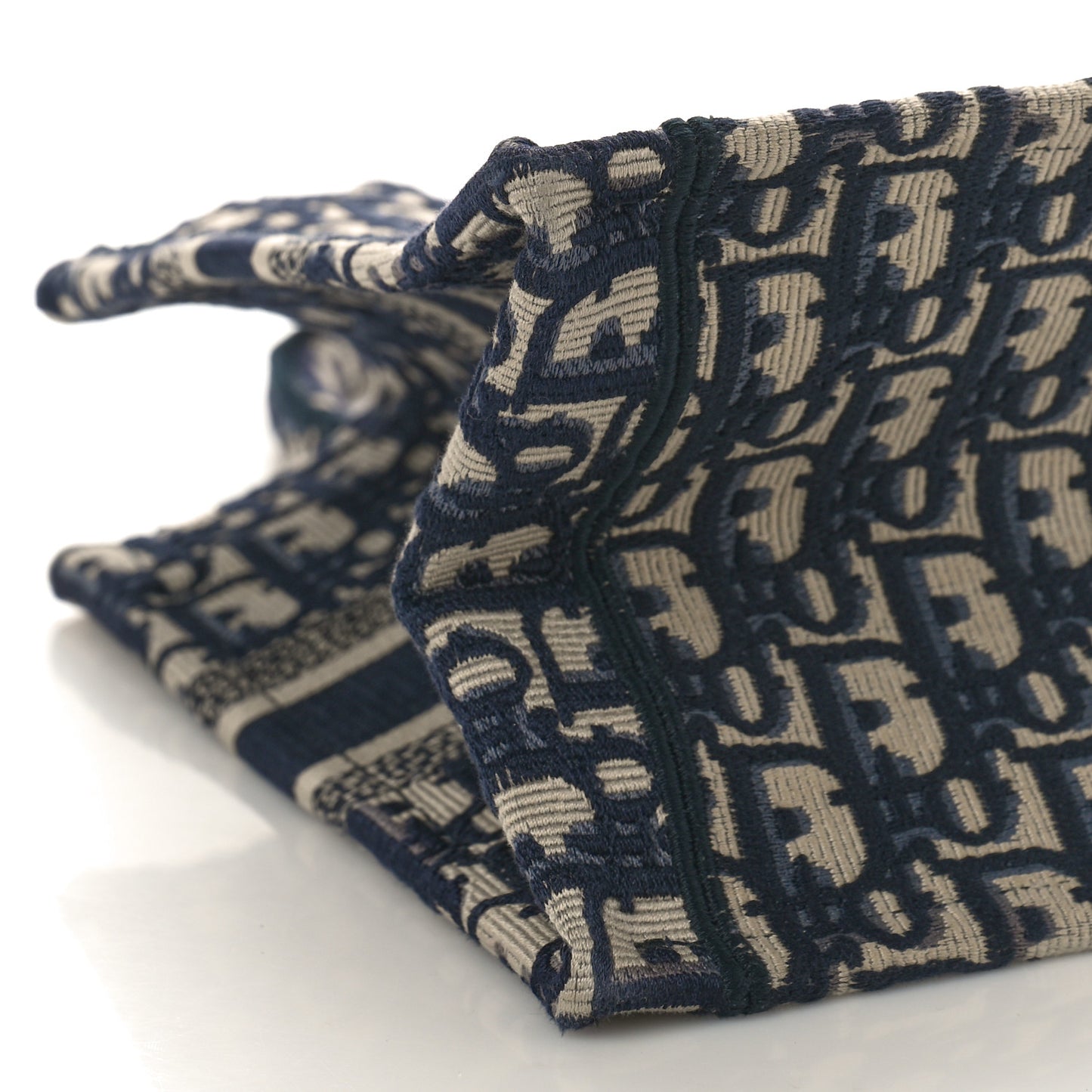 Oblique Small Book Tote Blue Multicolor