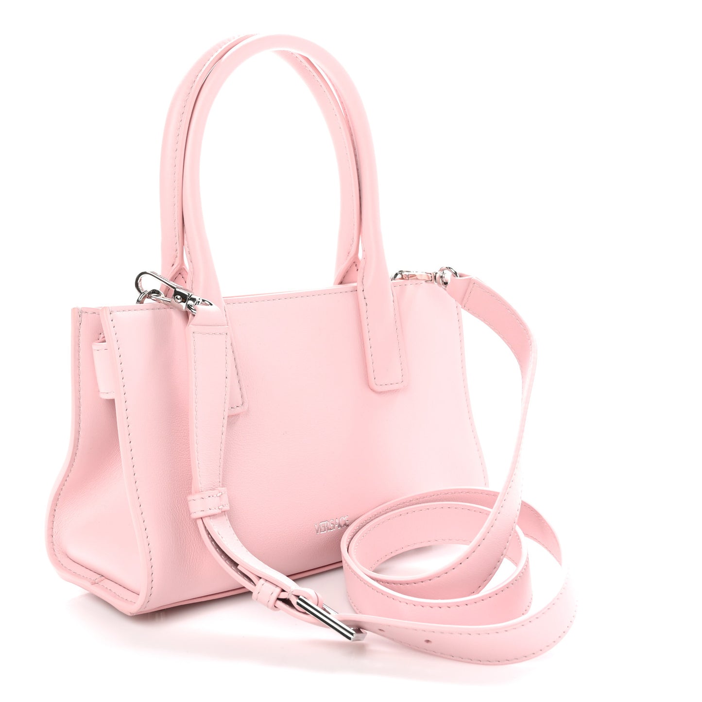 Calfskin Small Medusa '95 Tote Bag Dusty Rose