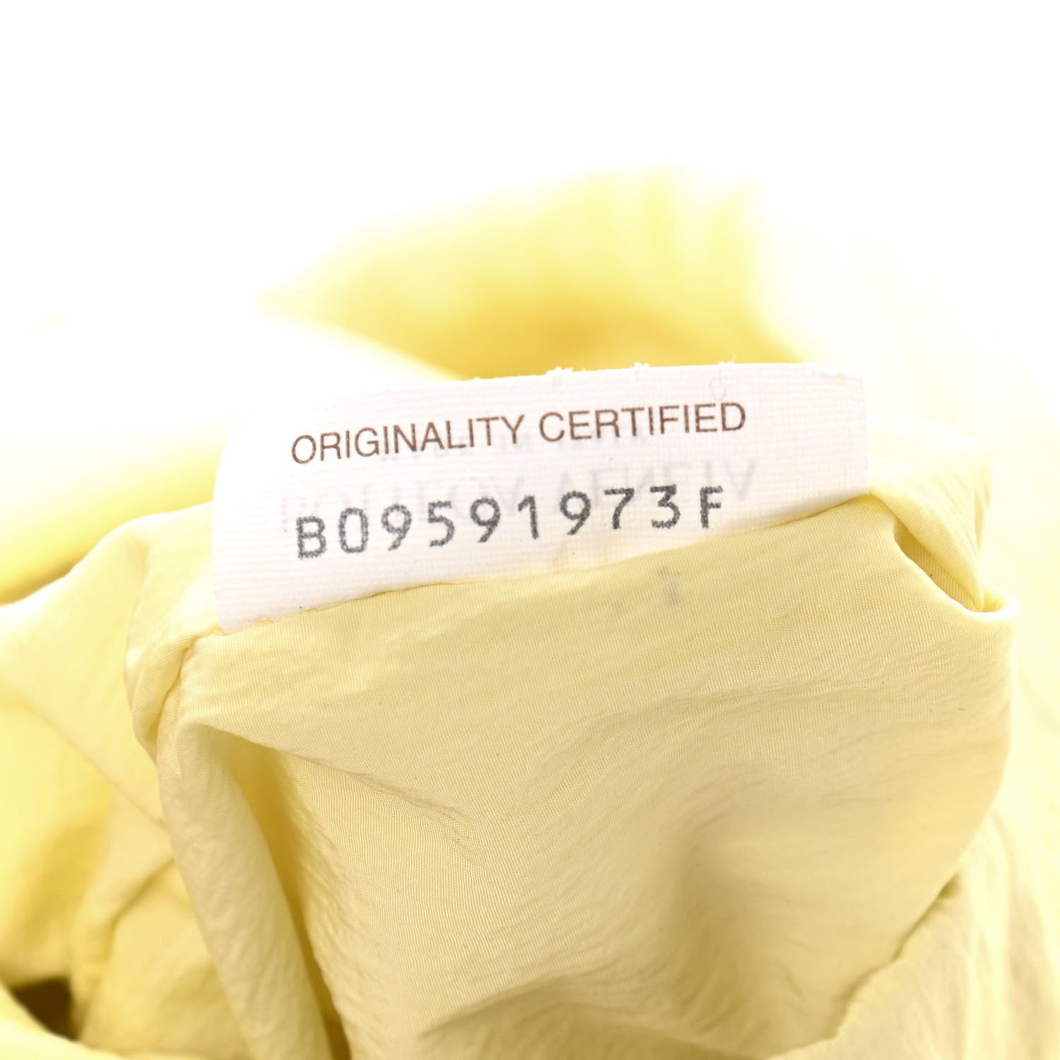 Bottega Veneta Lambskin Intrecciato Drawstring Shopper Tote Buttercup Yellow 7 of 10