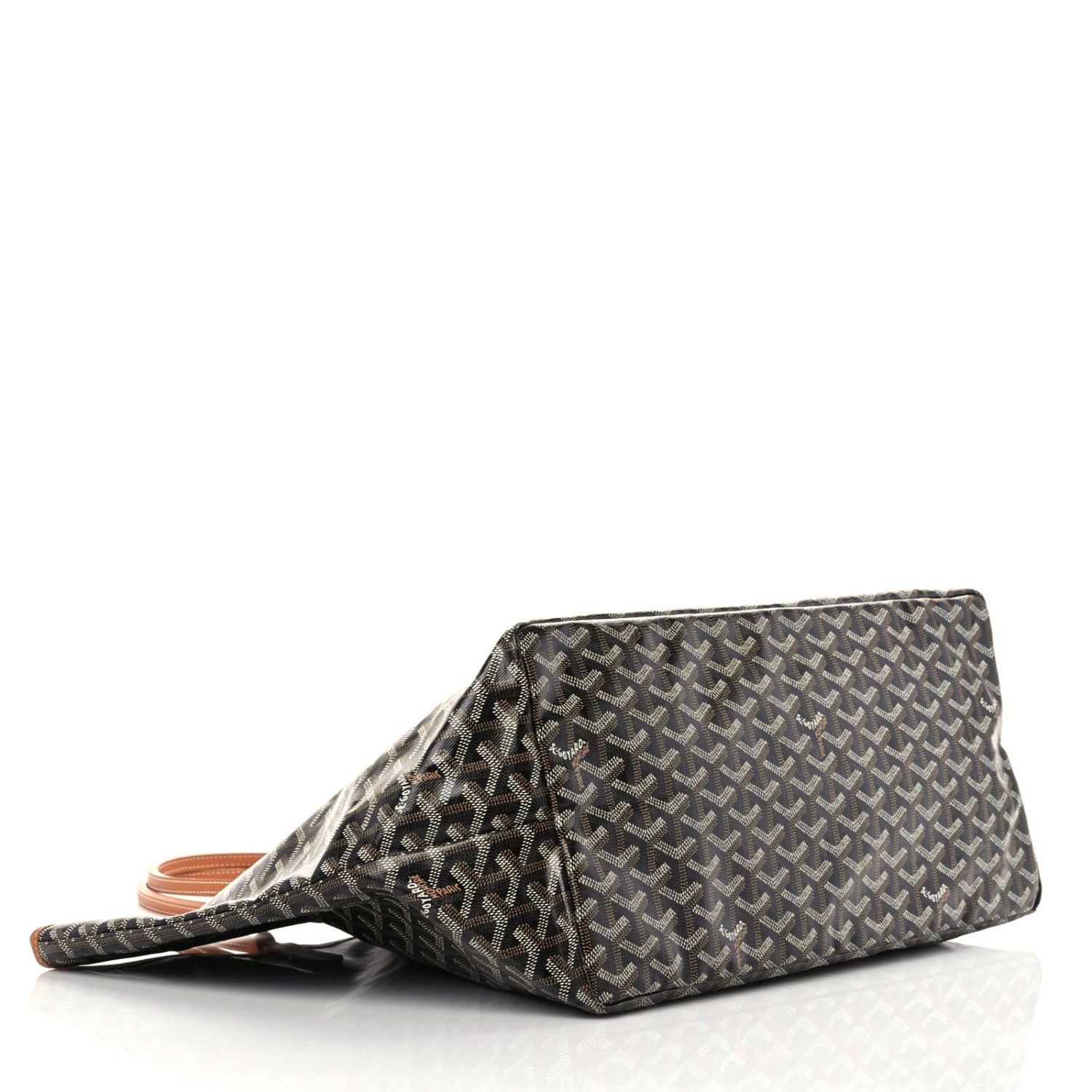 Goyard Goyardine Saint Louis GM Black Gold 5 of 9
