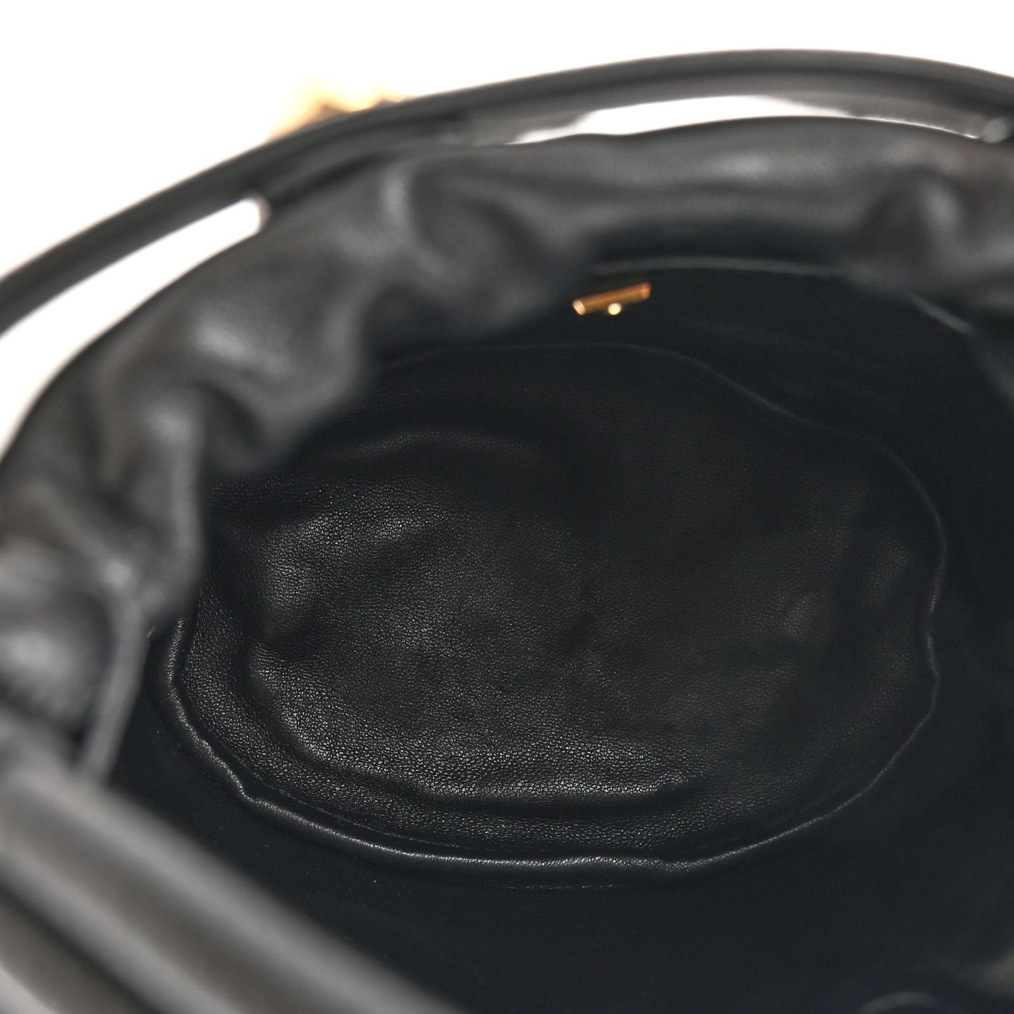 Calfskin Small Cage Bag Black