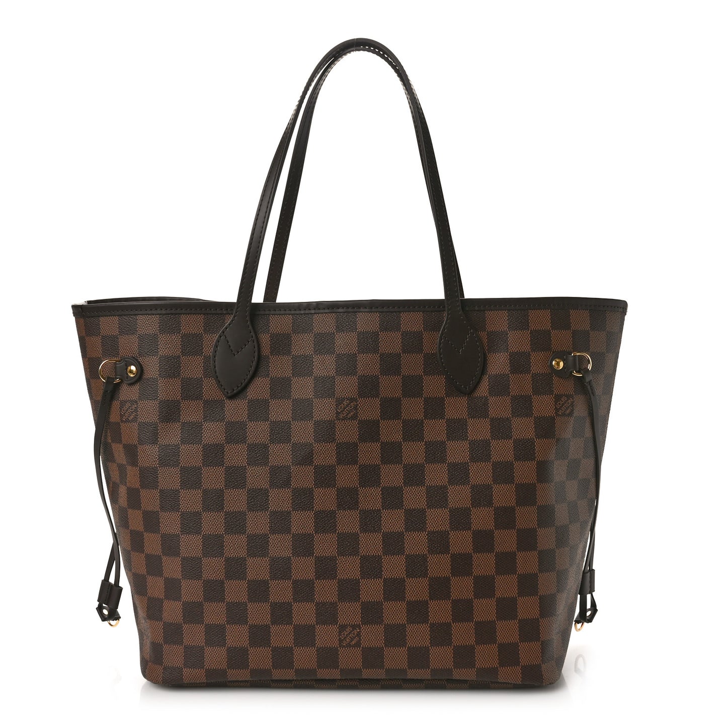 Damier Ebene Neo Neverfull MM Rose Ballerine