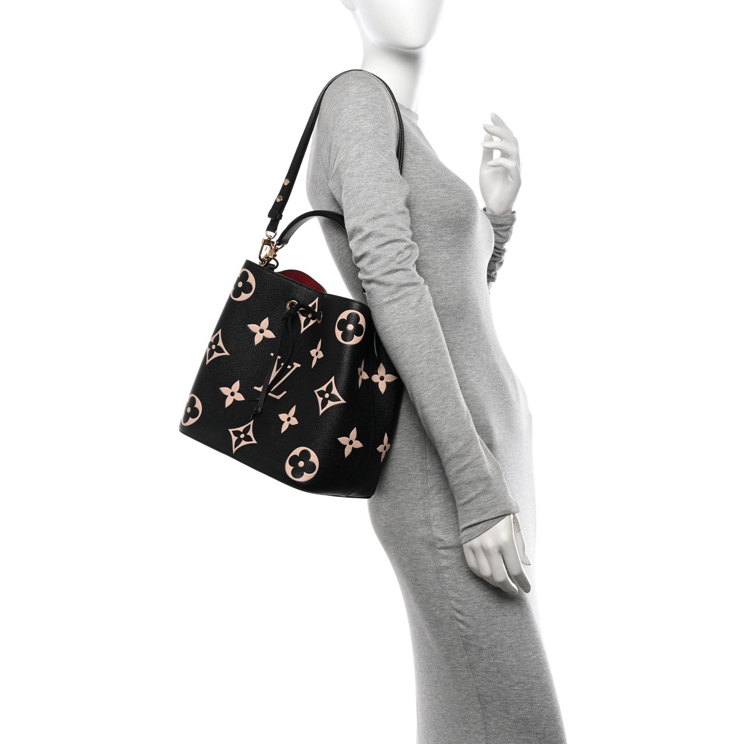Empreinte Monogram Giant Neonoe MM Black Beige