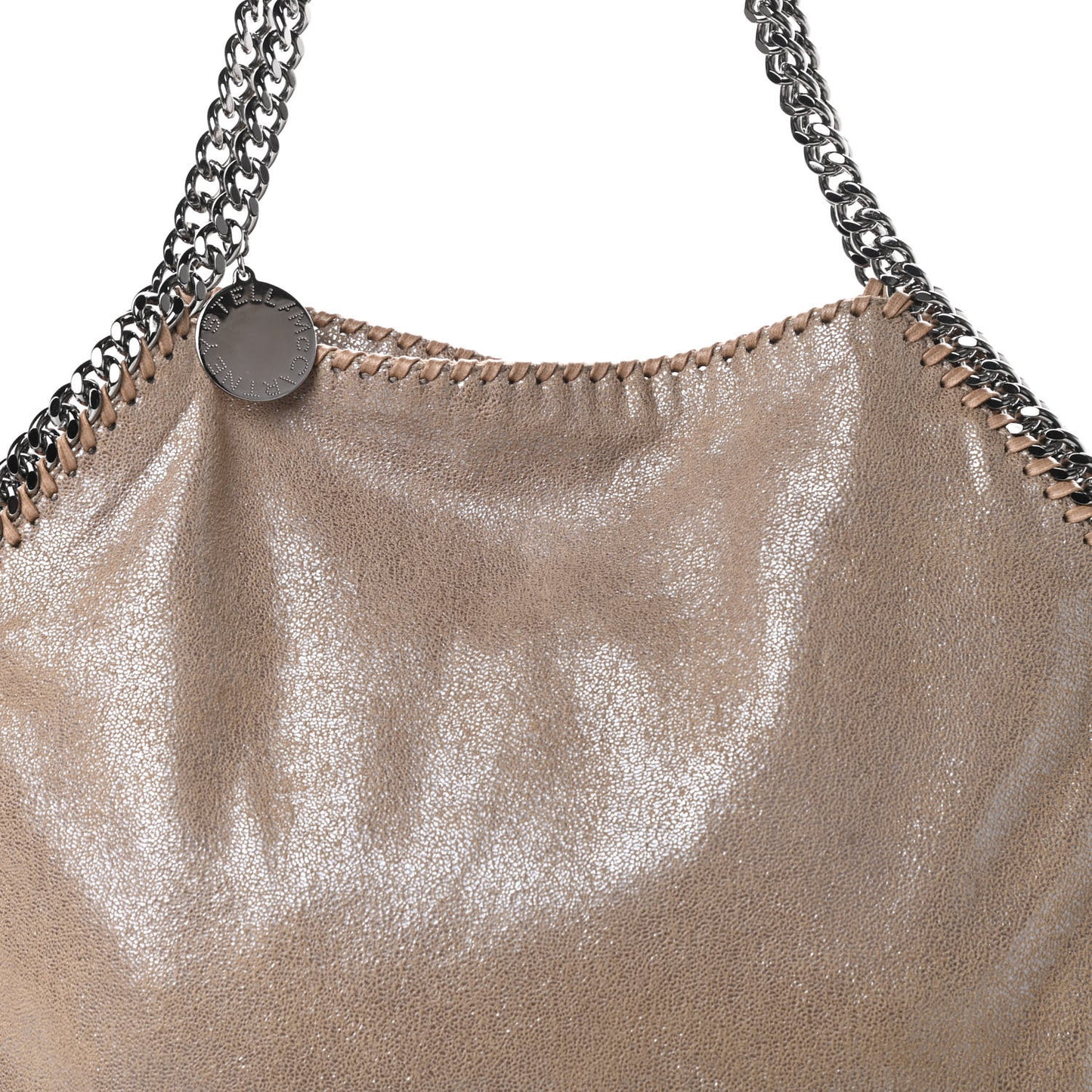 Shaggy Deer Small Falabella Tote Redwood