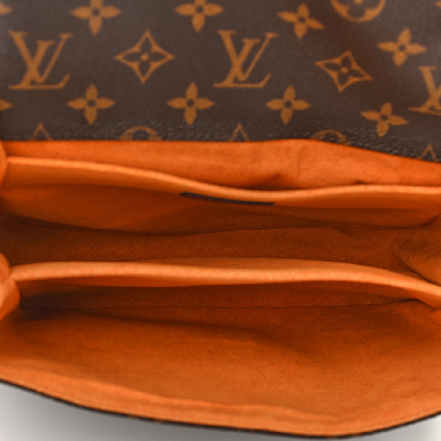 Monogram Braided Pochette Metis Safran