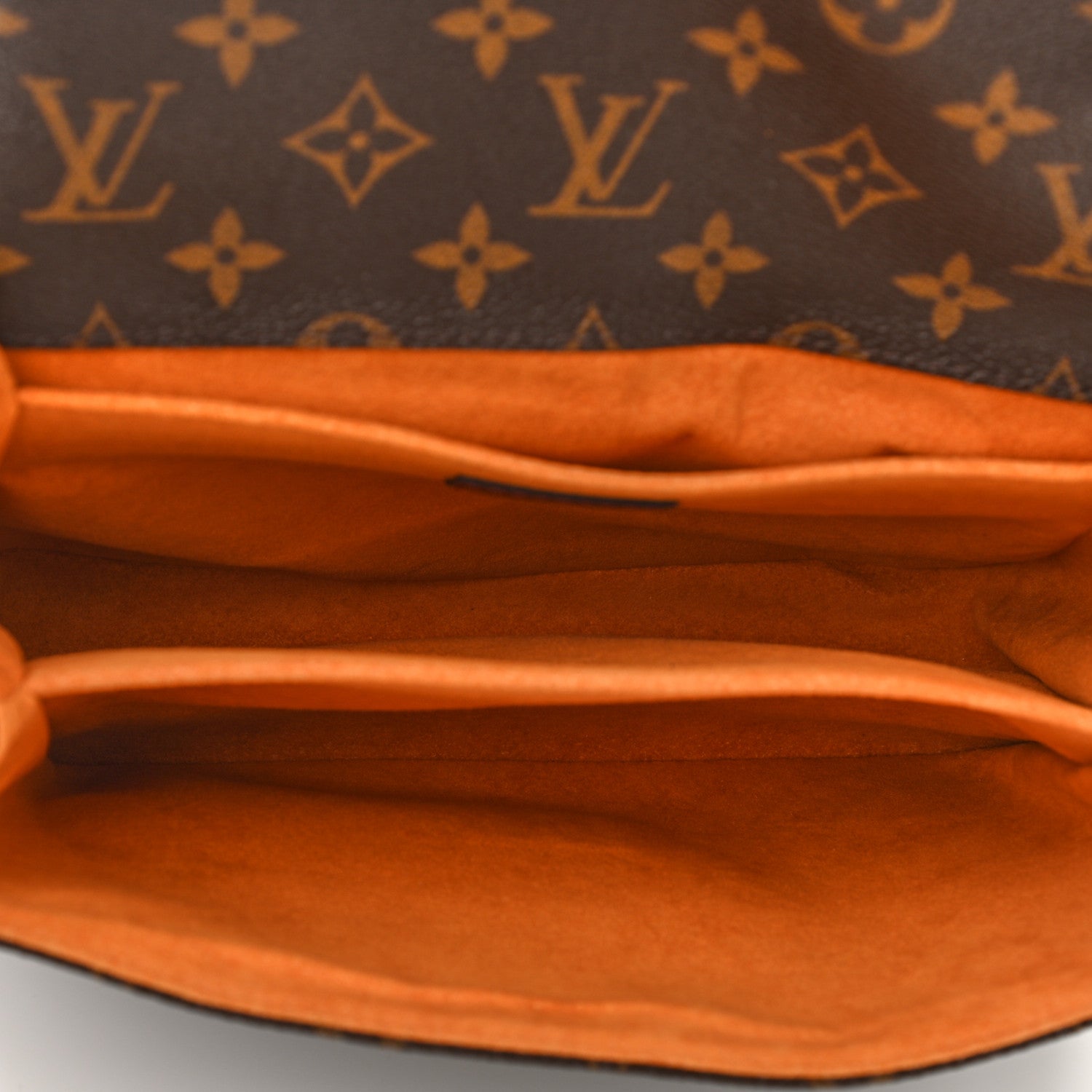 Louis Vuitton Monogram Braided Pochette Metis Safran 5 of 10