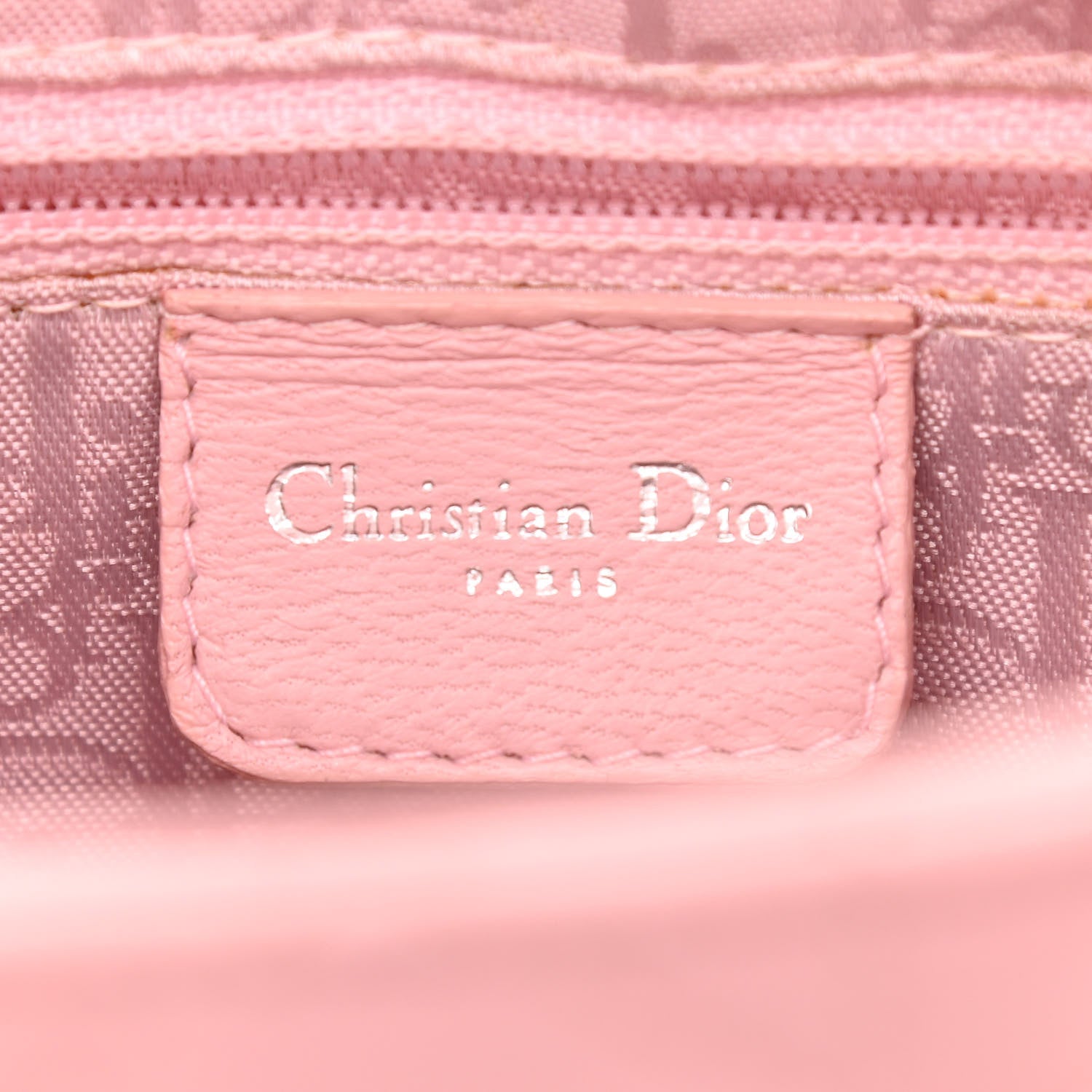 Christian Dior Lambskin Cannage Medium Lady Dior Light Pink 7 of 9