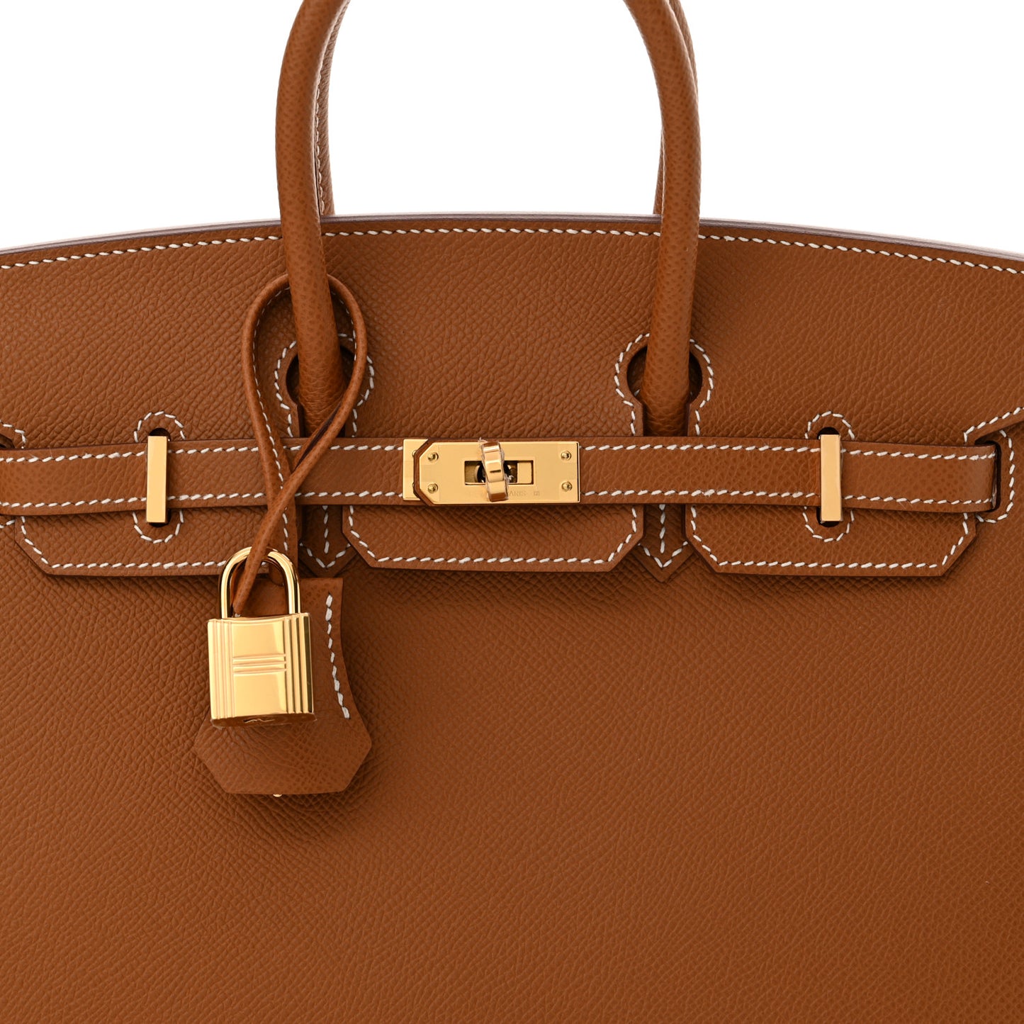 Epsom Birkin Sellier 25 Gold