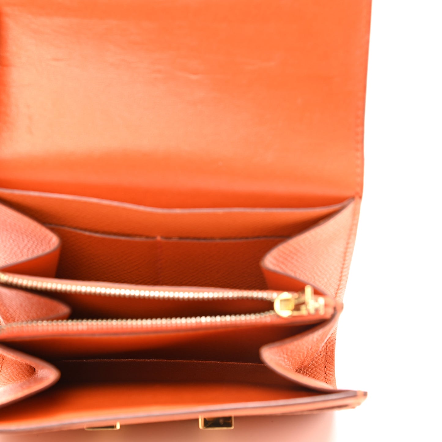 Epsom Constance Short Wallet Orange