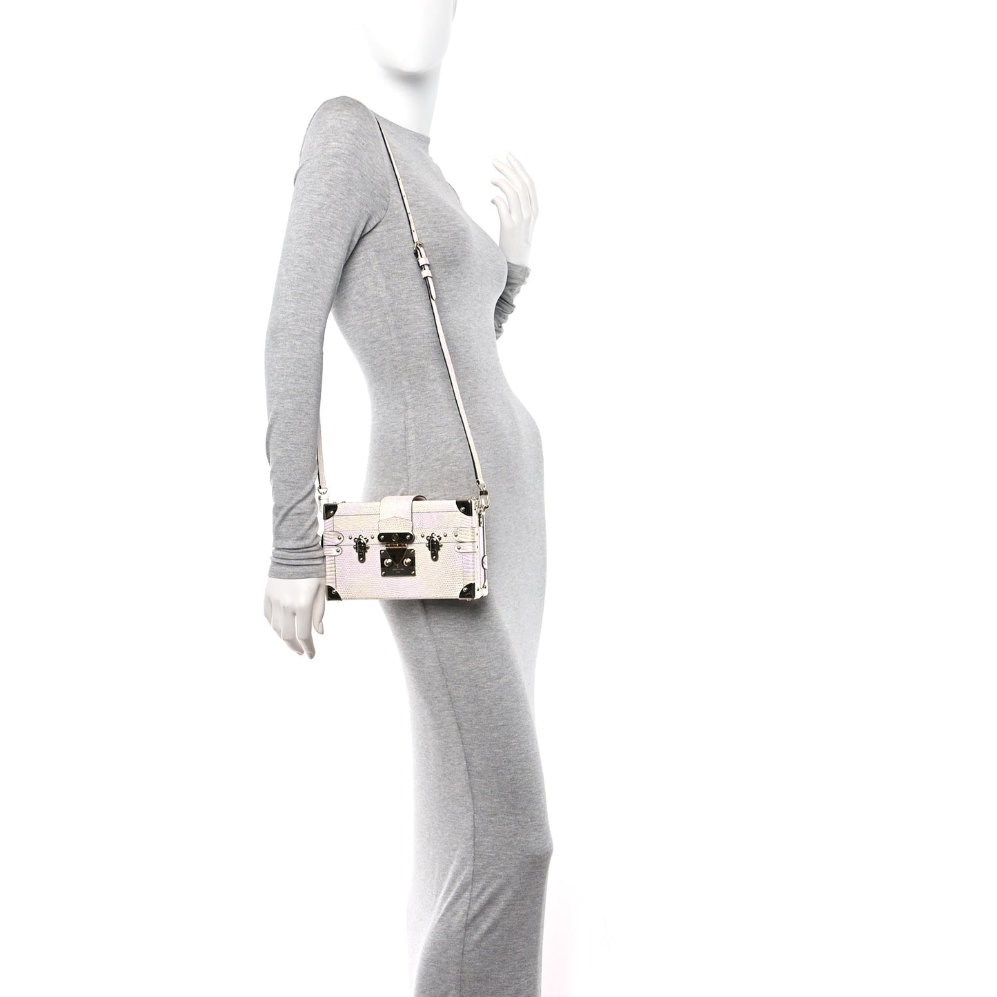 Lizard Petite Malle Pastel Mirage