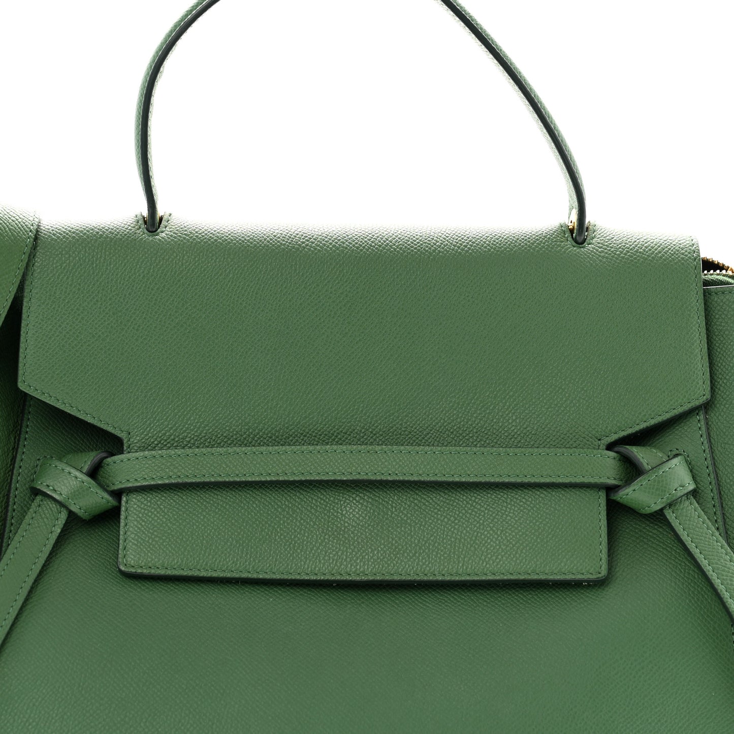 Grained Calfskin Mini Belt Bag Mint