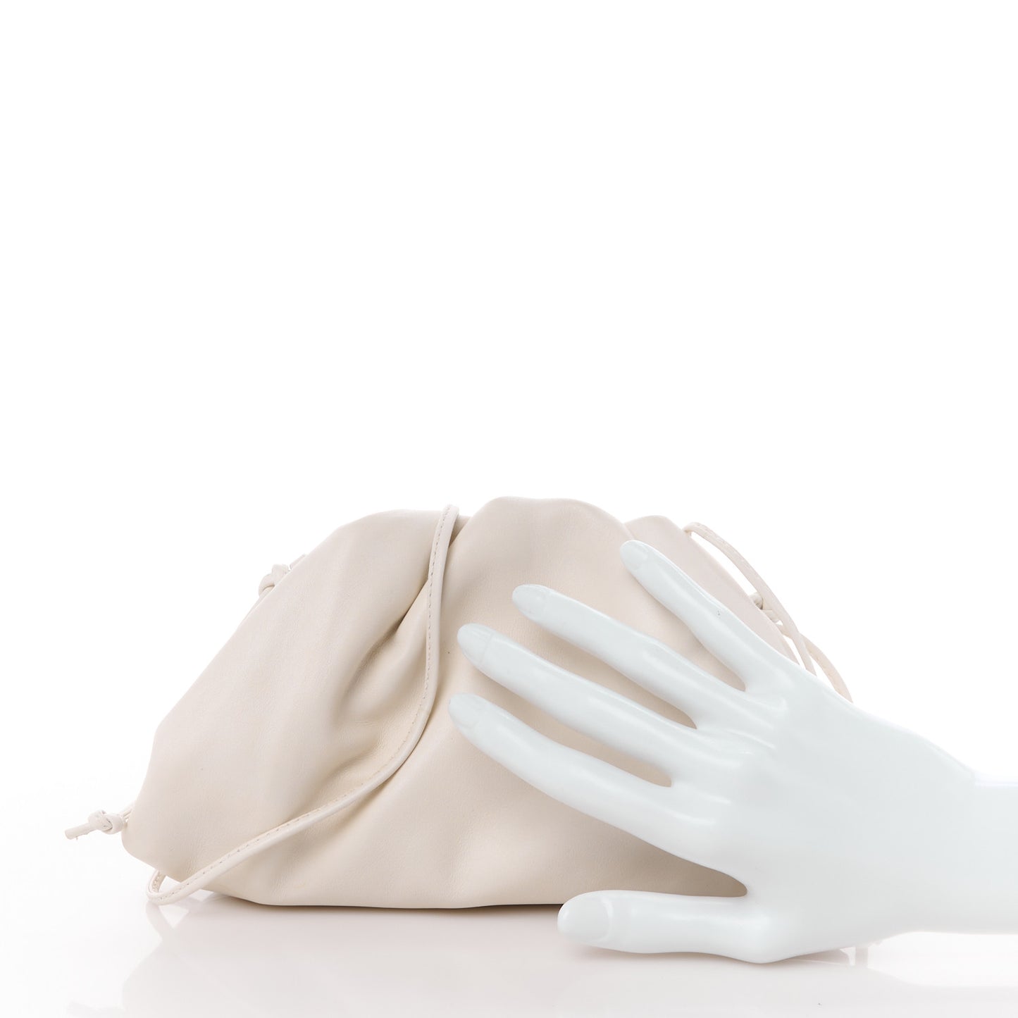 BOTTEGA VENETA Butter Calfskin The Mini Pouch Plaster