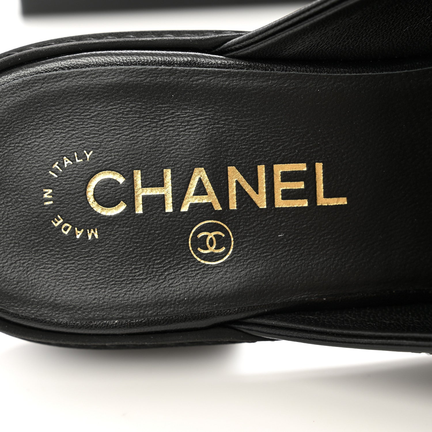 Chanel Lambskin Quilted CC Turnlock Mules 40 Black 7 of 11