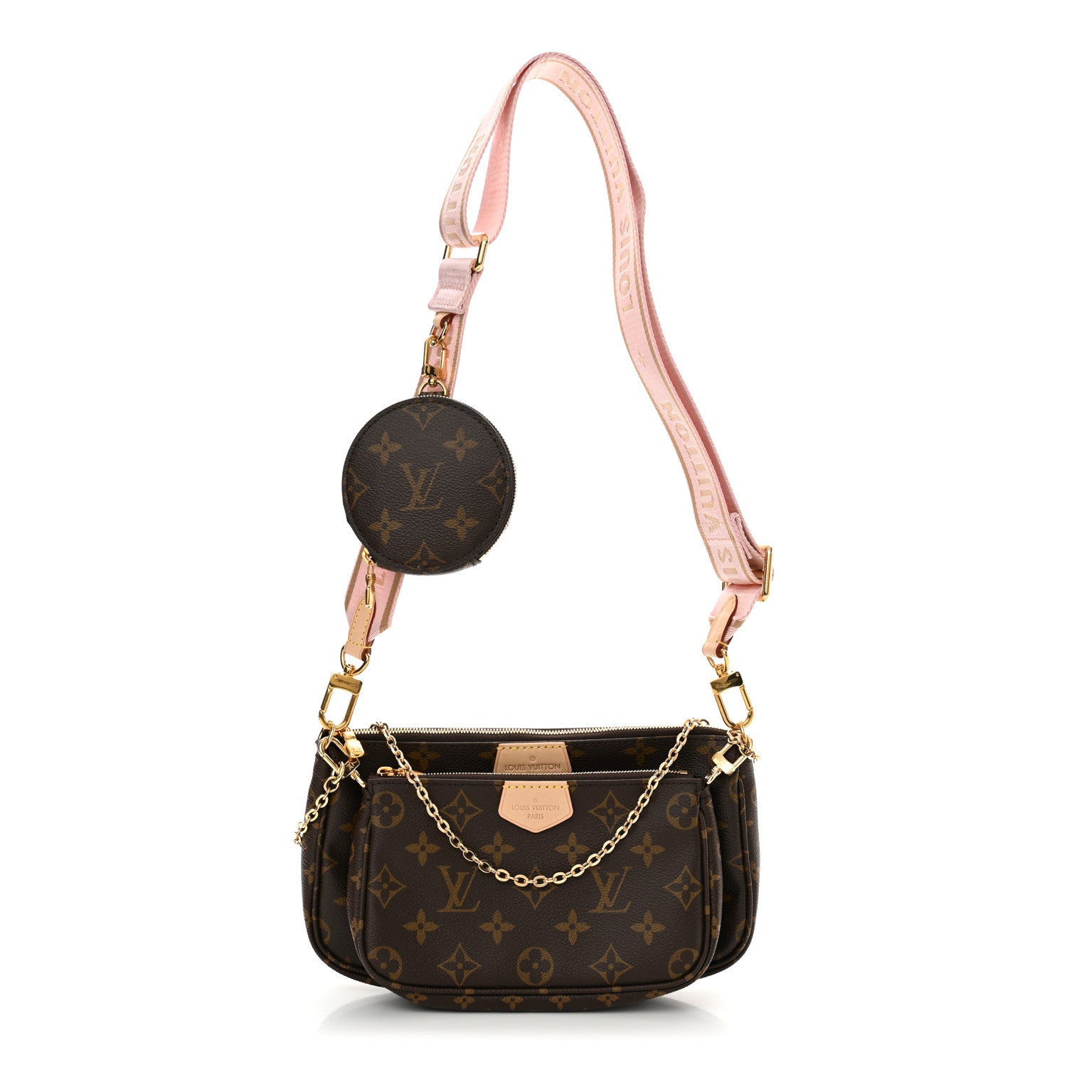 Louis Vuitton Monogram Multi Pochette Accessories Rose Clair 1 of 11