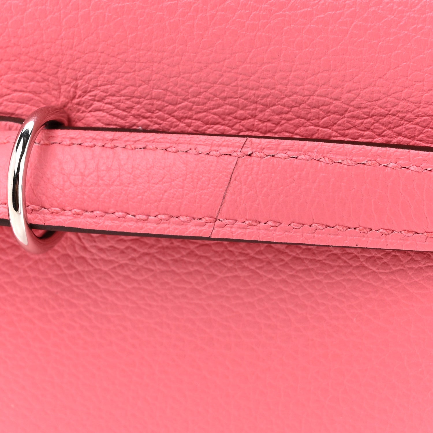 Hermes Evercolor Kelly Danse II Belt Bag Rose Azalee 11 of 12