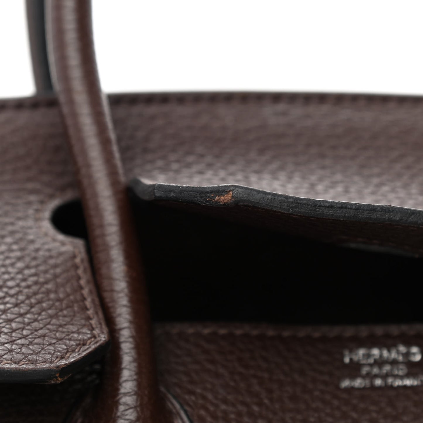 Togo Birkin 30 Chocolate