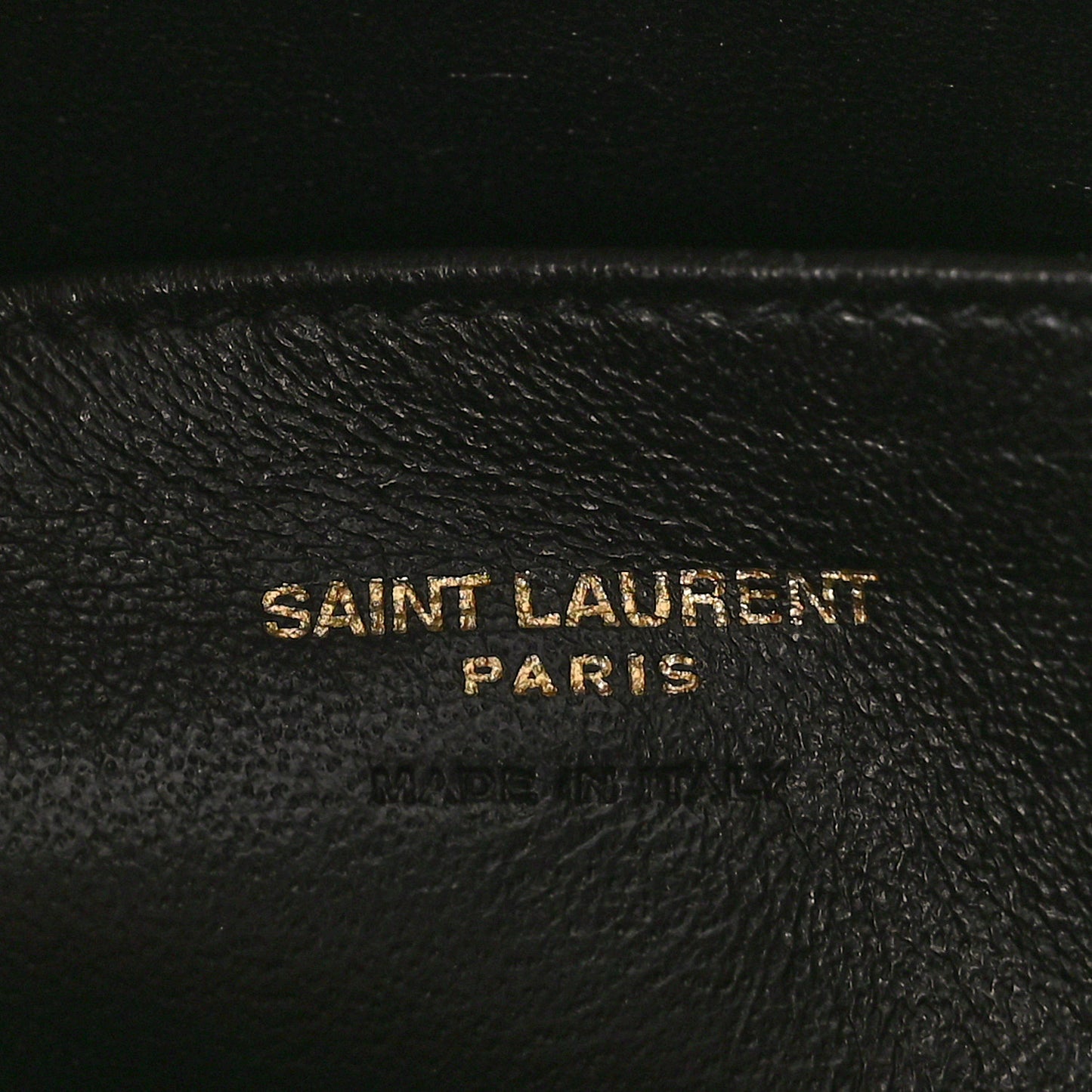 Calfskin Monogram Baby Cabas Black