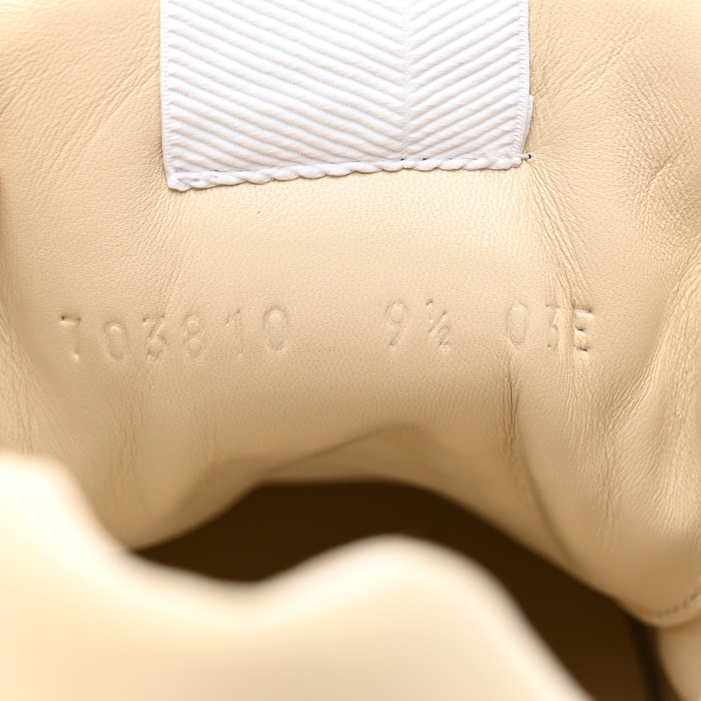 Calfskin Love Parade Mens Rhyton Sneakers 9.5 Ivory Multicolor