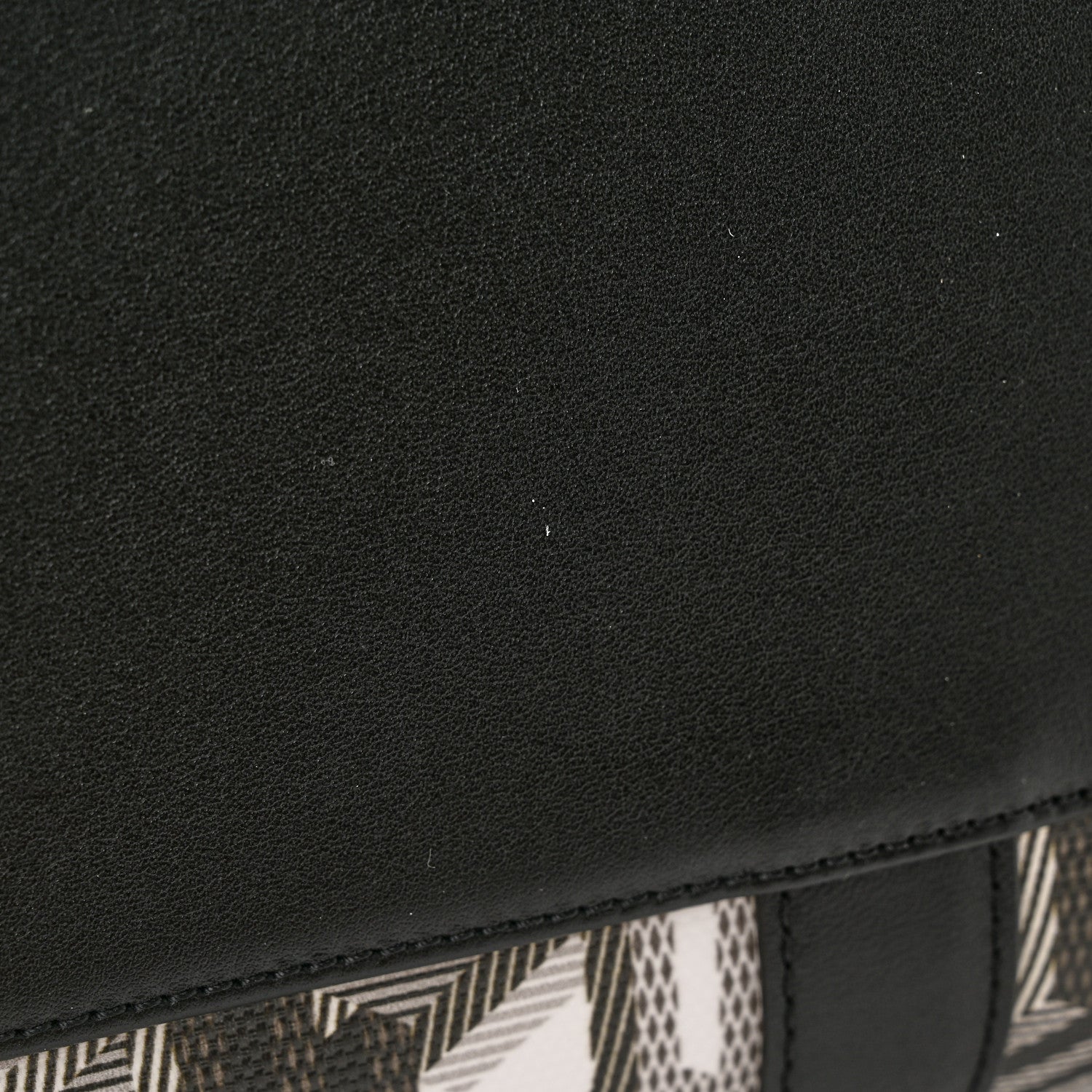 MCM Cubic Monogram Large Traveler Weekender Bag Black White 16 of 16