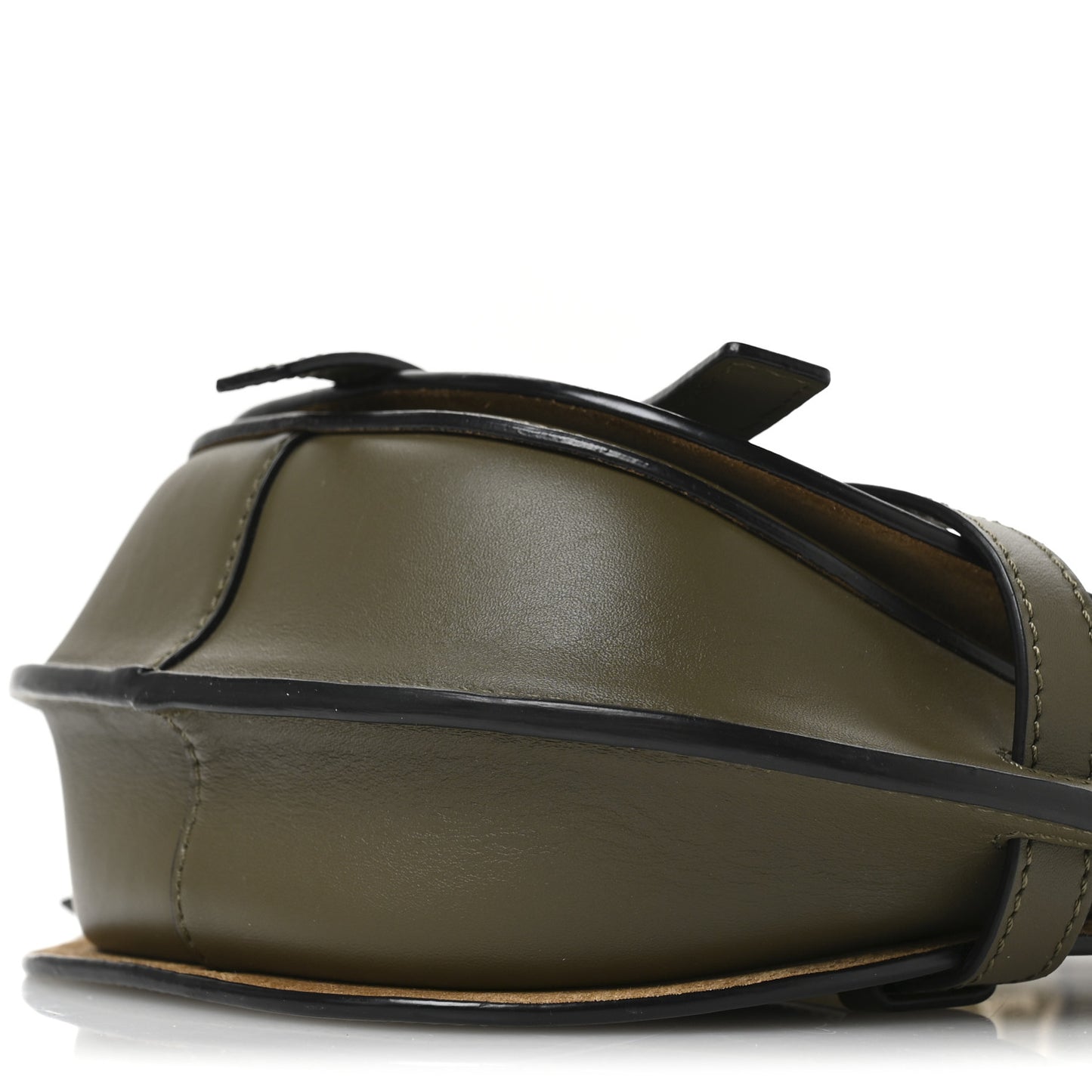 Calfskin Jacquard Mini Gate Dual Bag Autumn Green