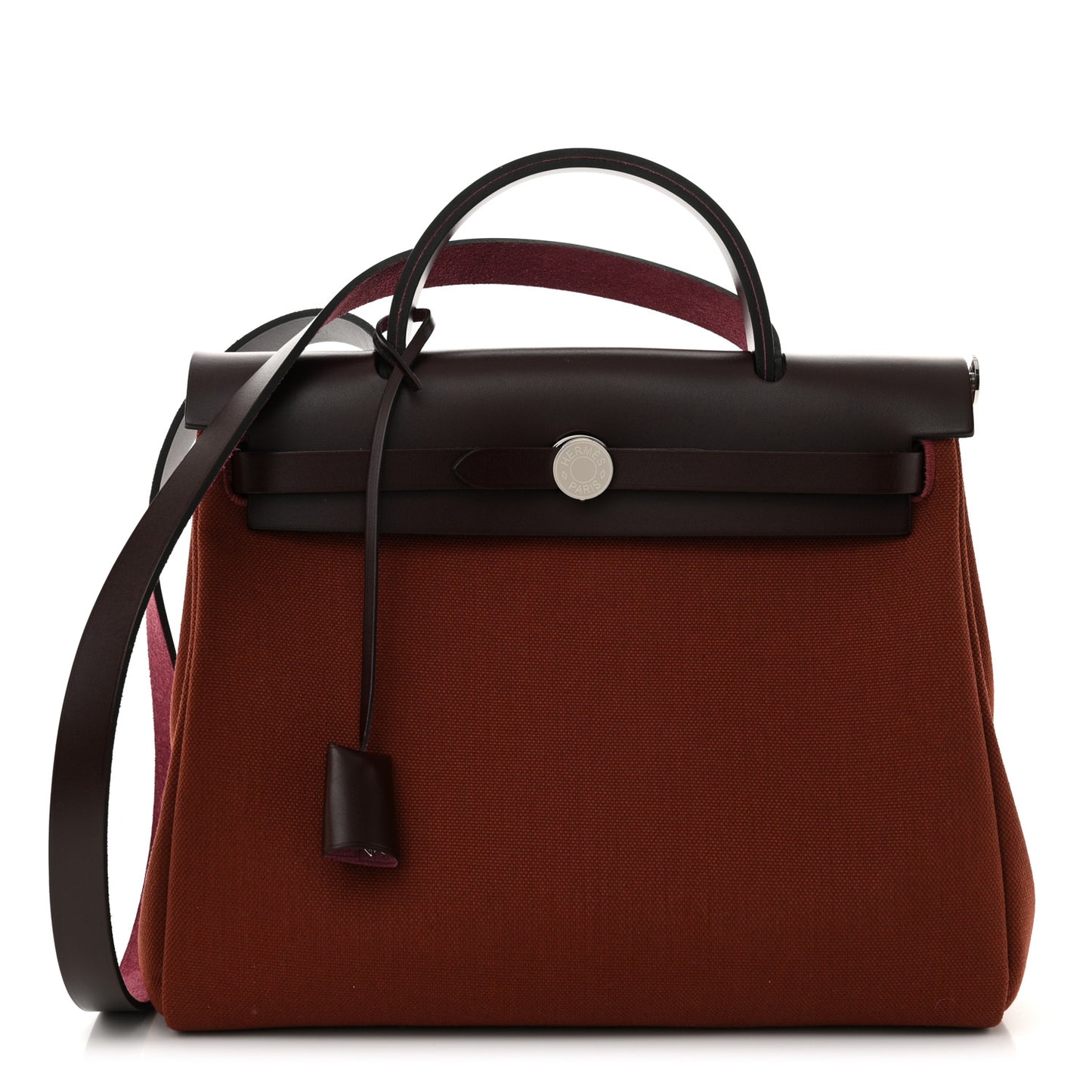 Military Toile Vache Hunter Herbag Zip 31 PM Rouge H Ebene