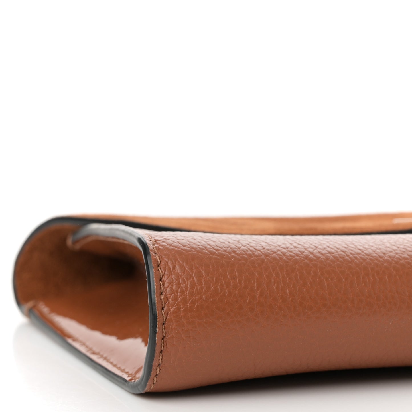 Veau Velours Calfskin Vero Dodat Clutch Cannelle