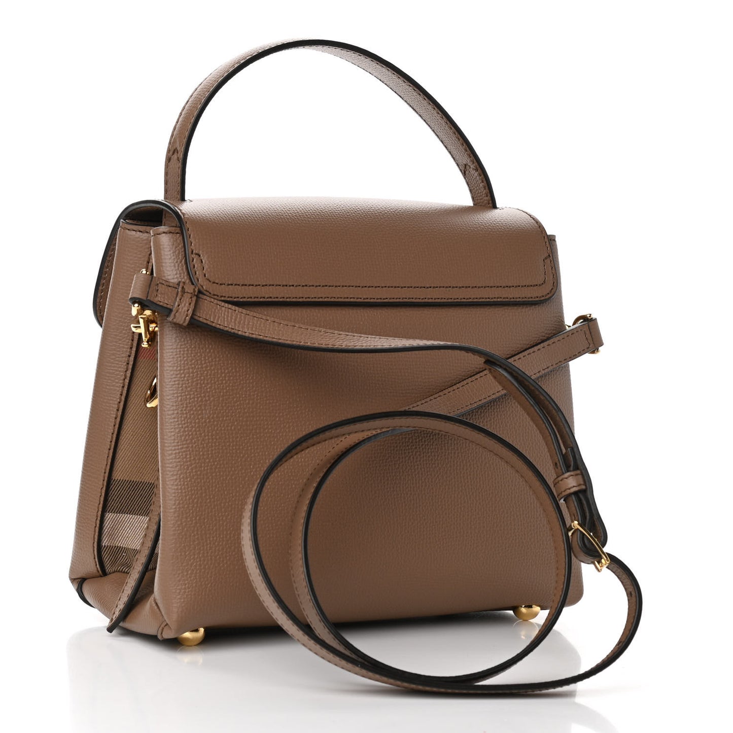 Derby Calfskin House Check Small Camberley Dark Sand