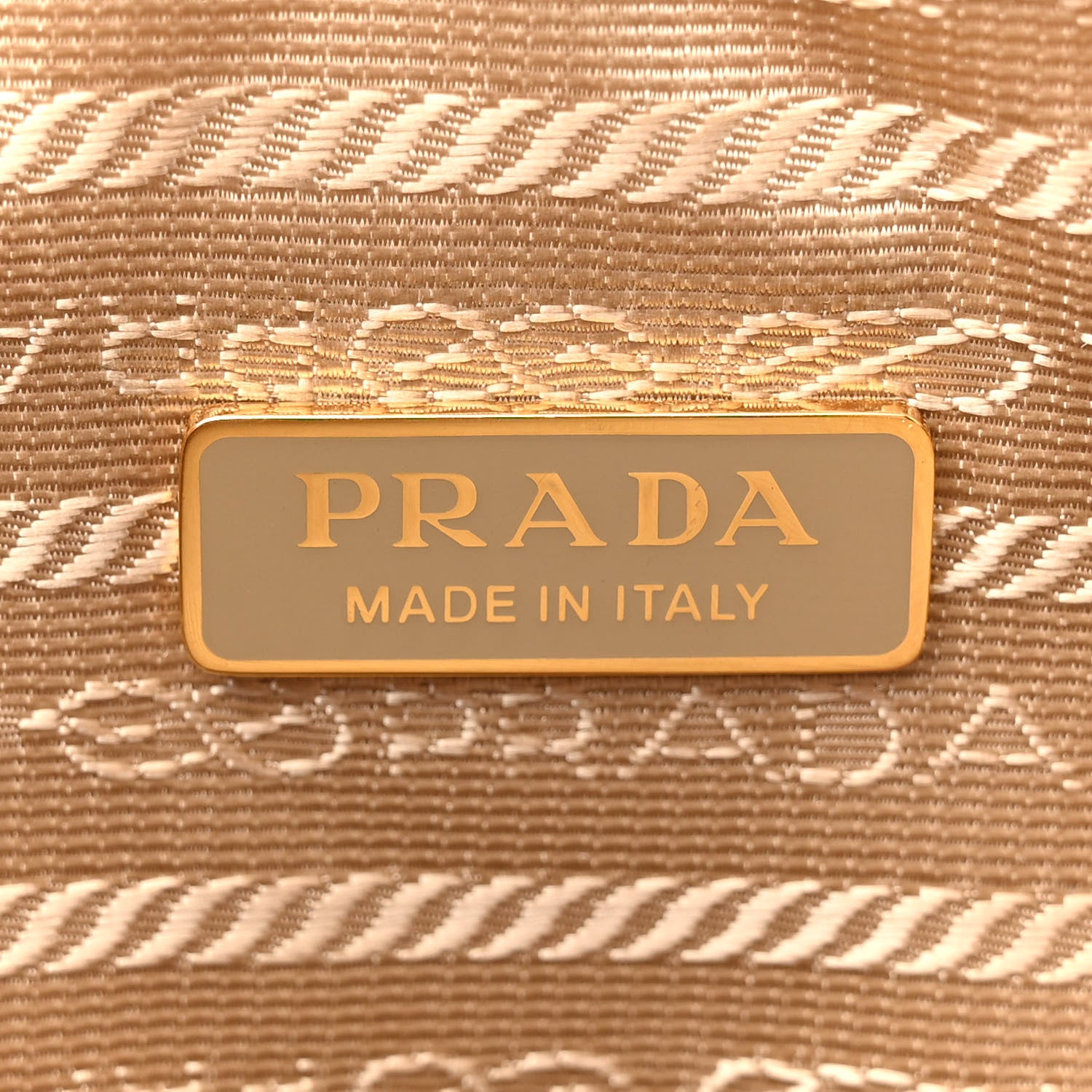 Prada Jacquard Triangolo Symbole Embroidered Mini Triangle Bag Corda Talco 6 of 10