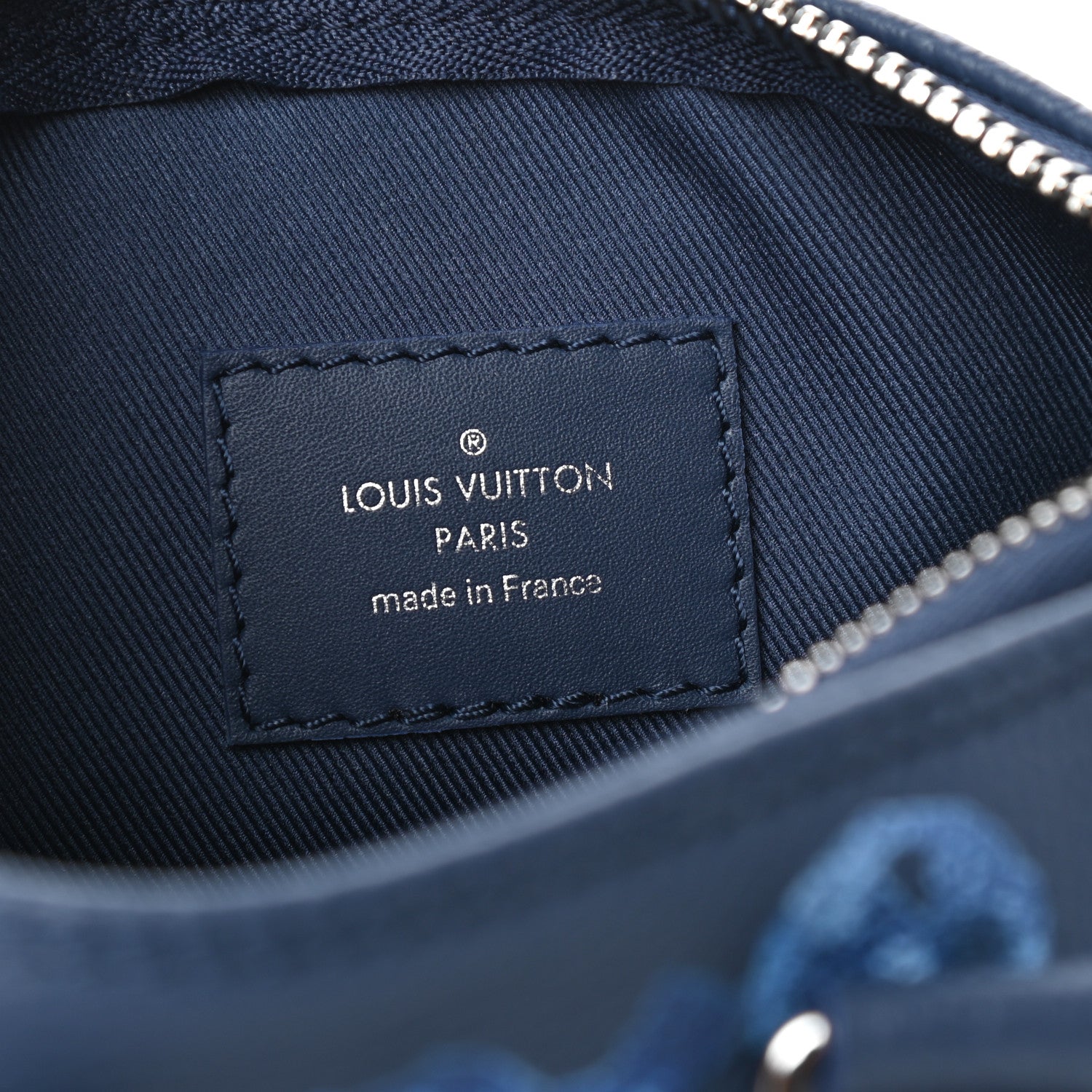 Louis Vuitton Monogram Ink Watercolor Keepall XS Blue 6 of 9
