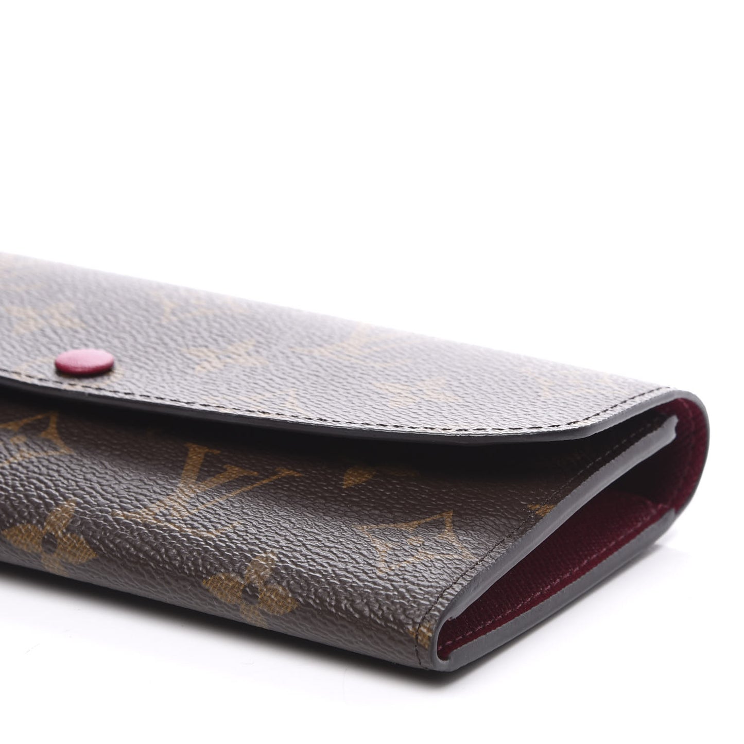 Monogram Emilie Wallet Fuchsia