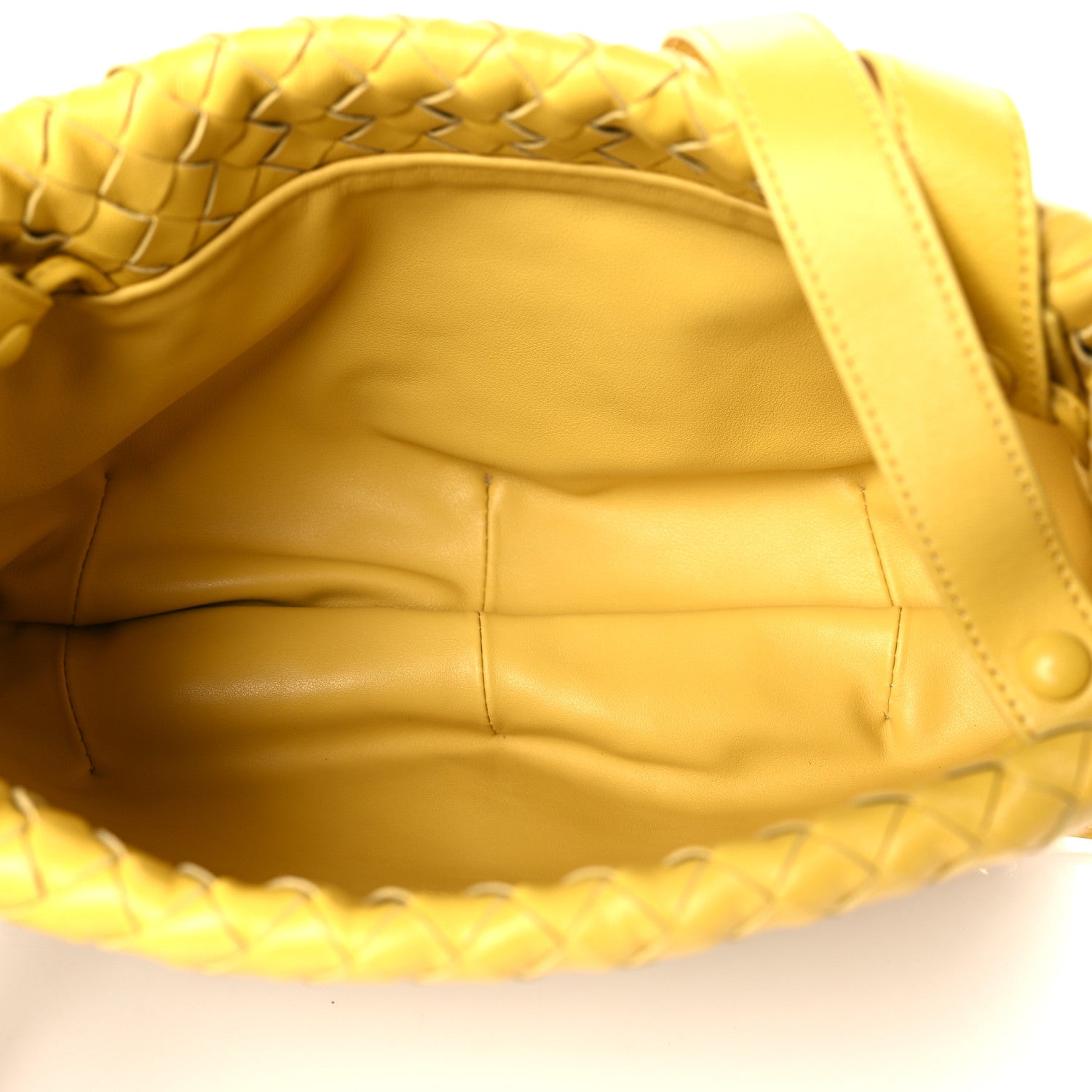 Bottega Veneta Nappa Intrecciato Small Bulb Buttercup 5 of 9