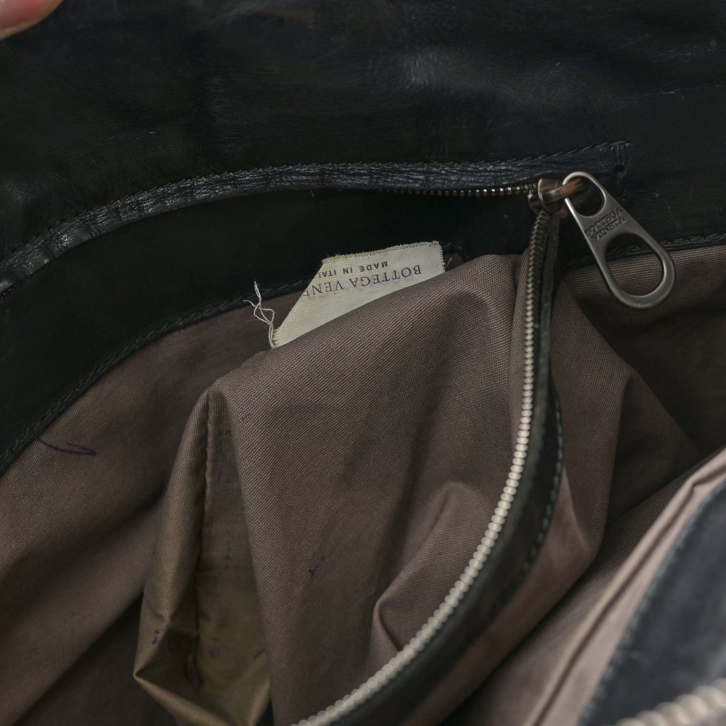 Nappa Intrecciato Tote Black