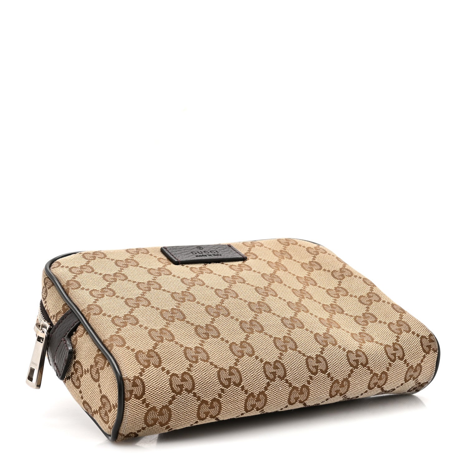 Gucci Monogram Belt Bag Dark Brown 4 of 11