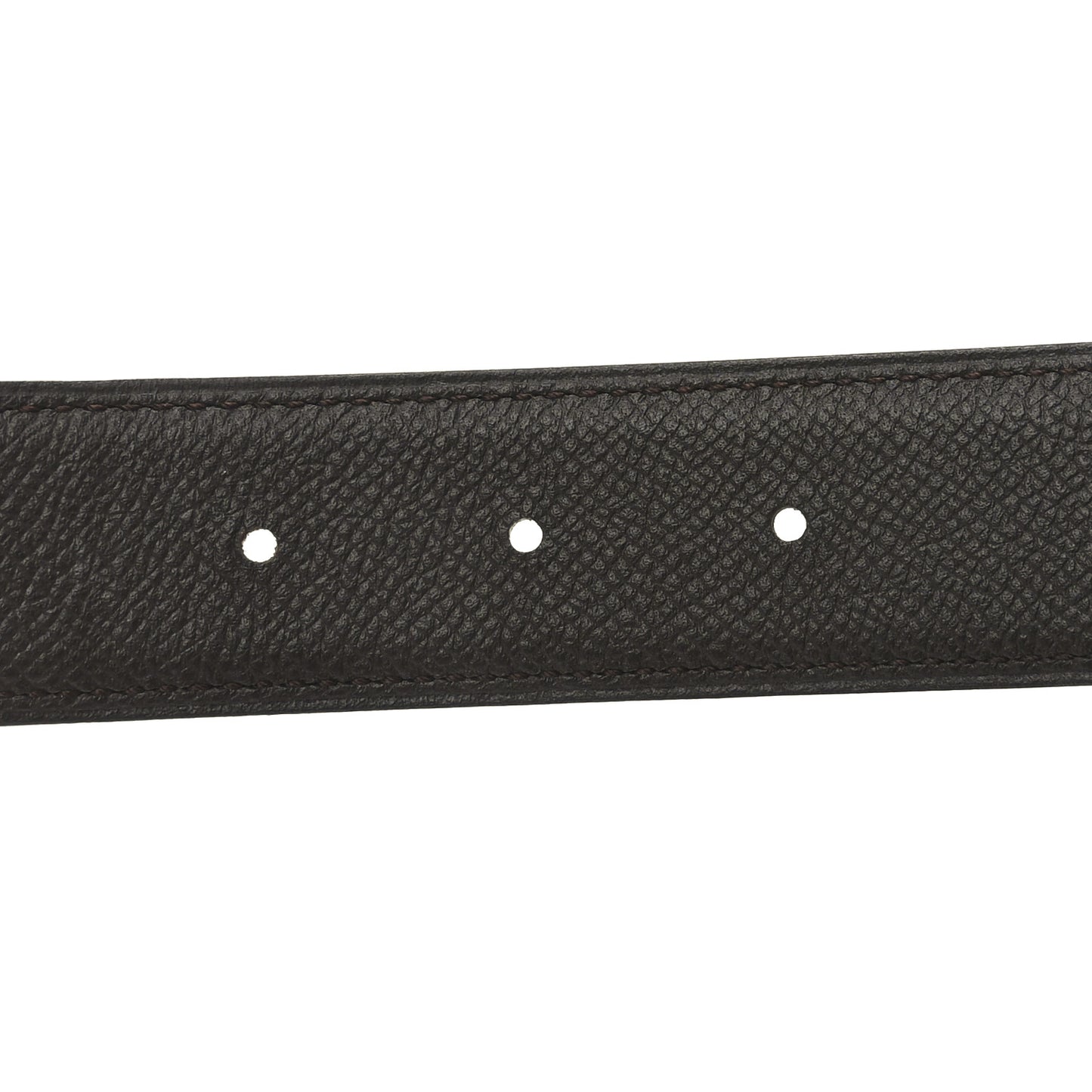 Epsom 32mm H Belt 90 36 Blue Nuit Chocolate