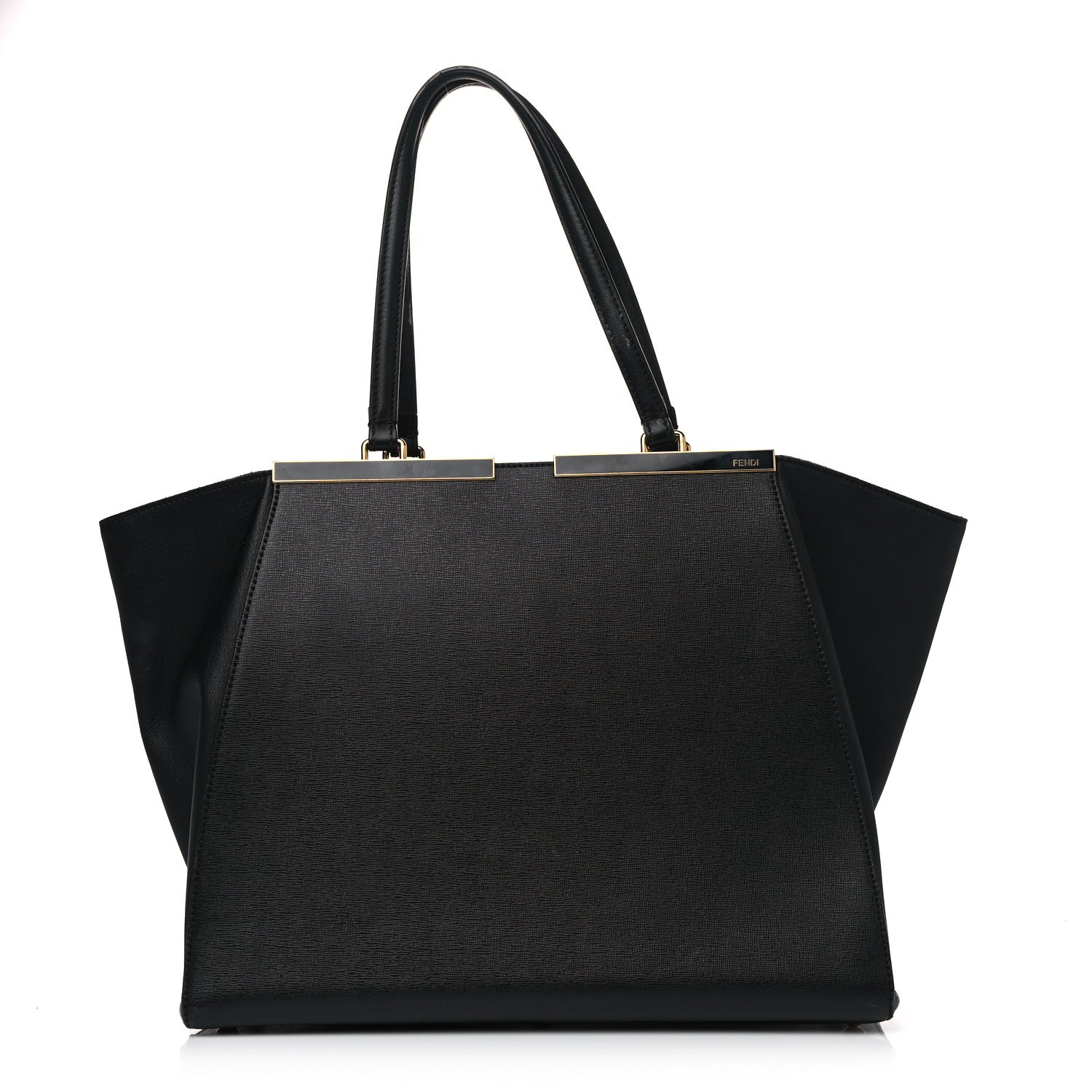 Fendi Vitello Elite Large 3Jours Tote Black 1 of 16