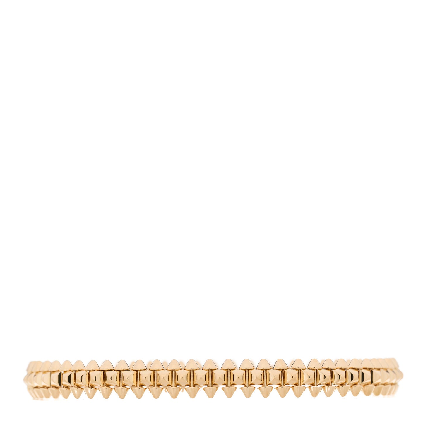 18K Pink Gold Small Clash De Bracelet 16
