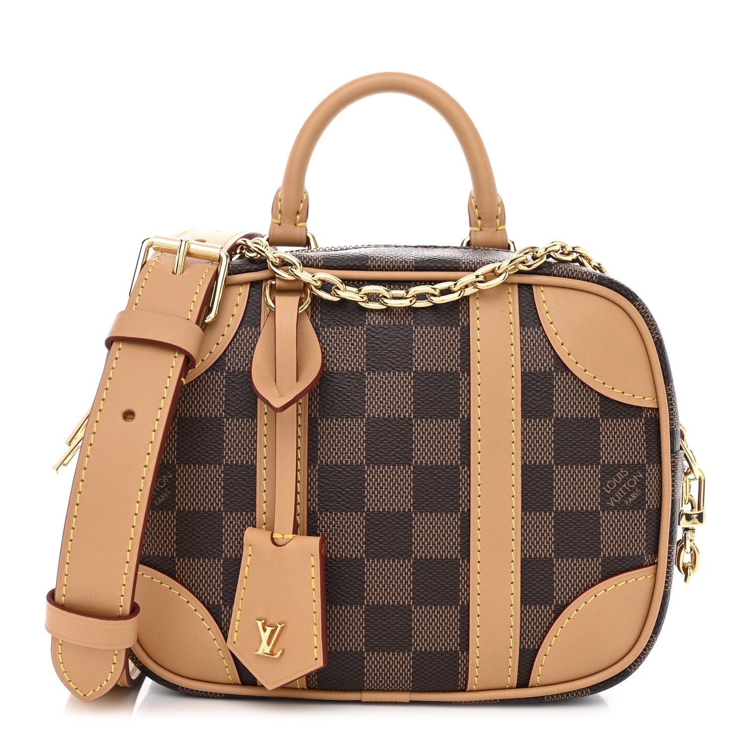 Louis Vuitton Damier Ebene Valisette Souple BB 1 of 10