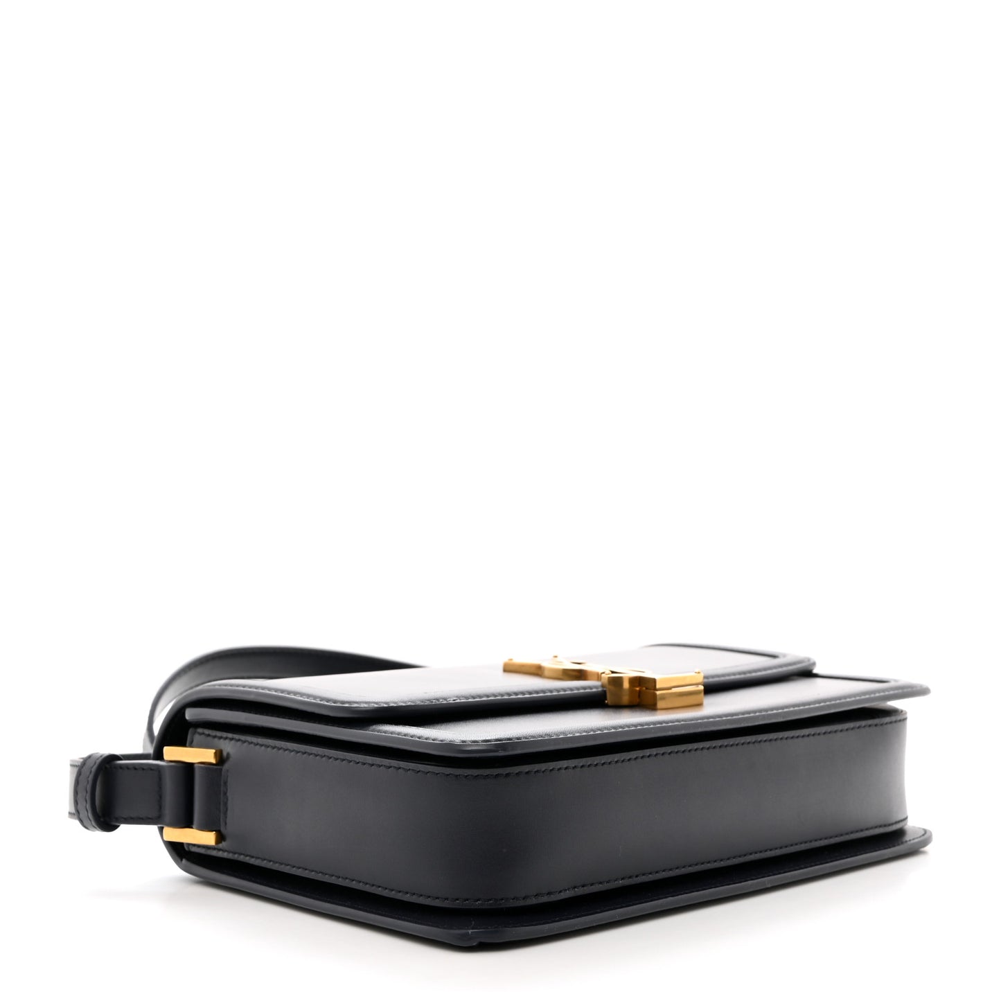 Box Calfskin Monogram Medium Solferino Satchel Deep Marine