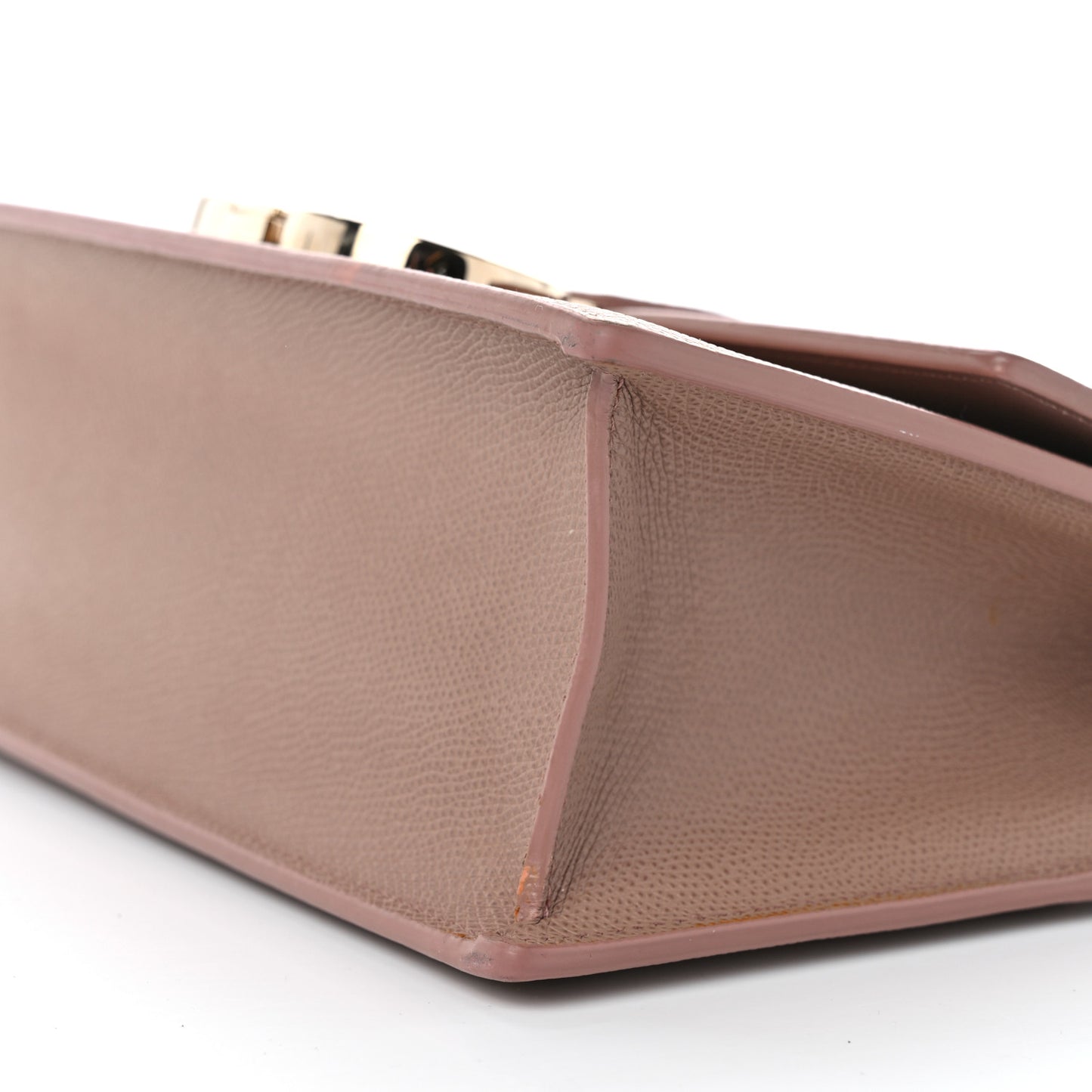 Grained Calfskin 30 Montaigne Chain Flap Bag Blush