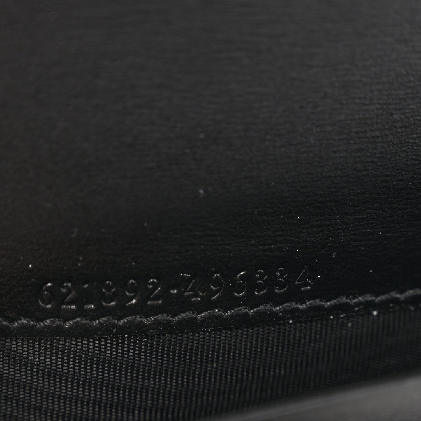 Boarded Plutone Calfskin Horsebit 1955 Wallet On Chain Black