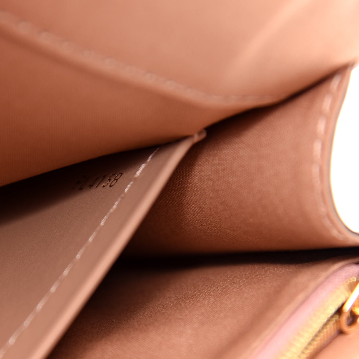 Patent Louise EW Clutch NM Nude