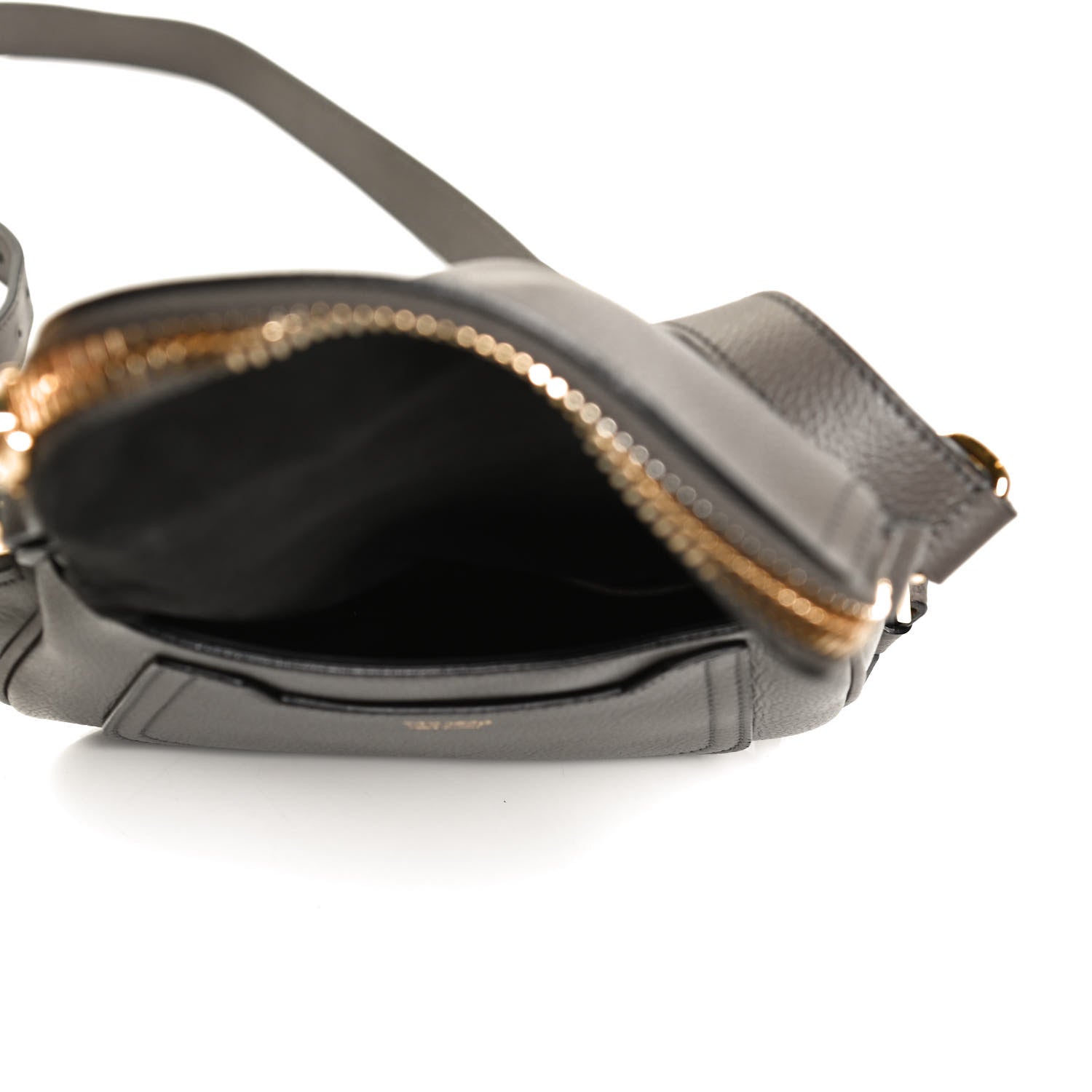 Tom Ford Calfskin Mini Jennifer Crossbody Bag Grey 6 of 12