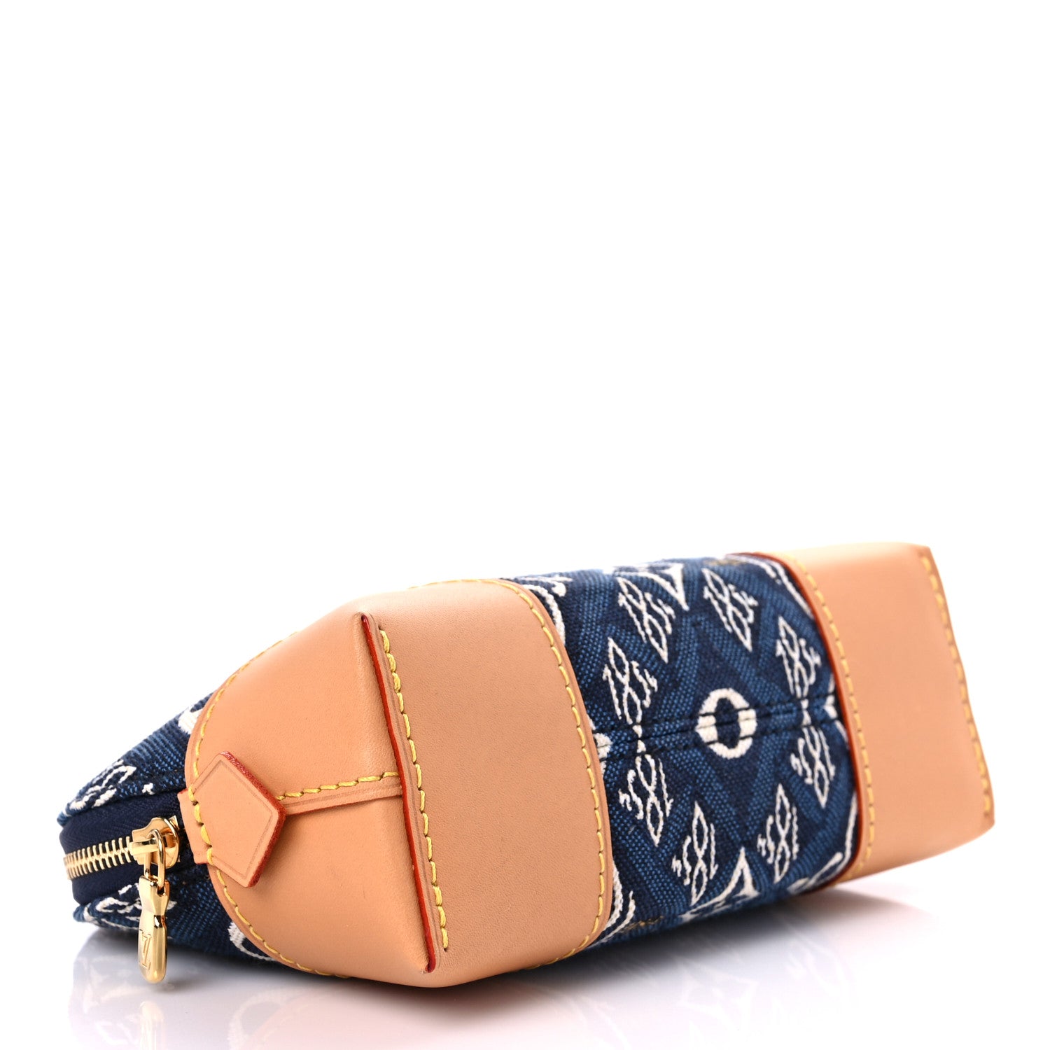 Louis Vuitton Jacquard Since 1854 Cosmetic Pouch PM Blue 4 of 8