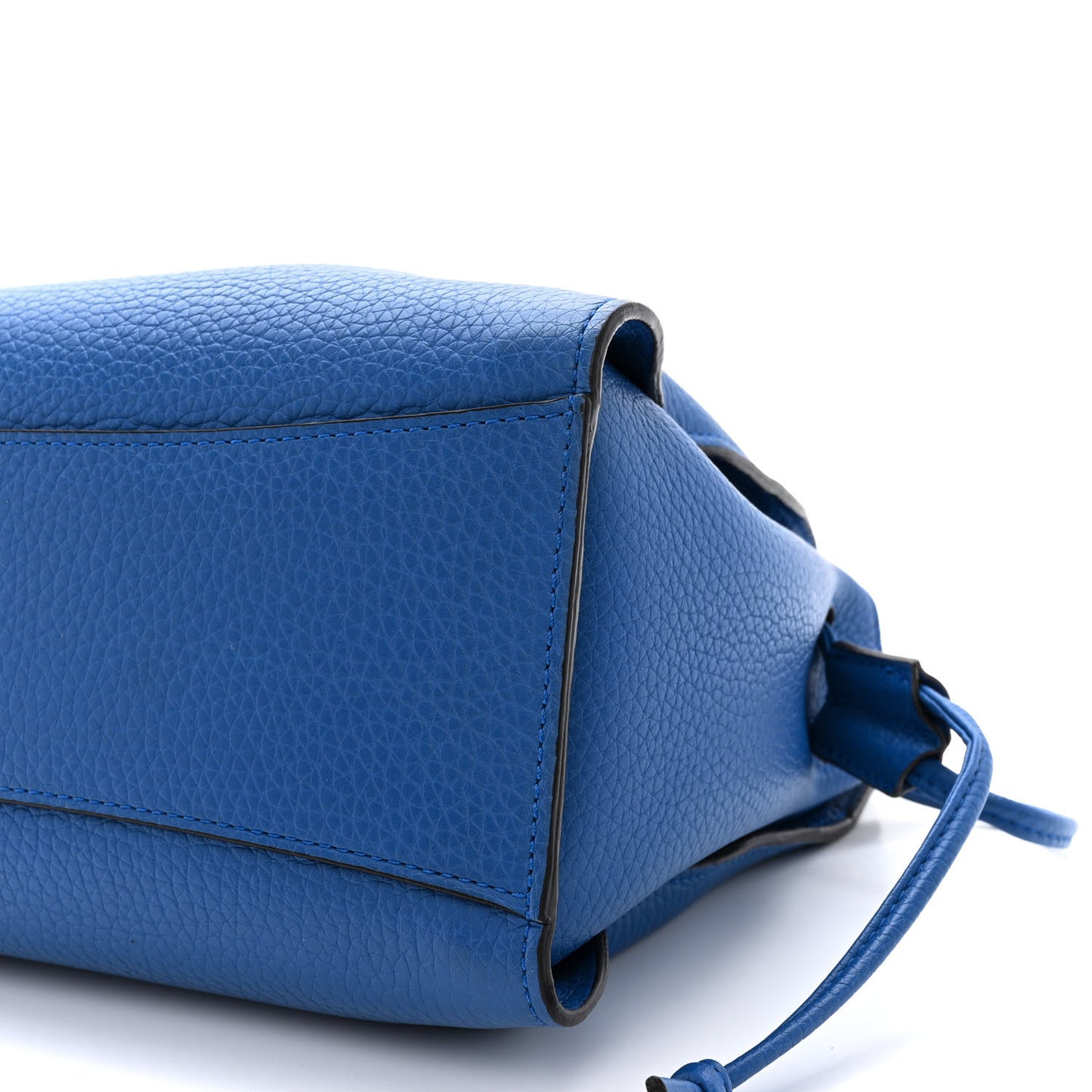 Heavy Grain Small Iris Tote Porcelain Blue Midnight