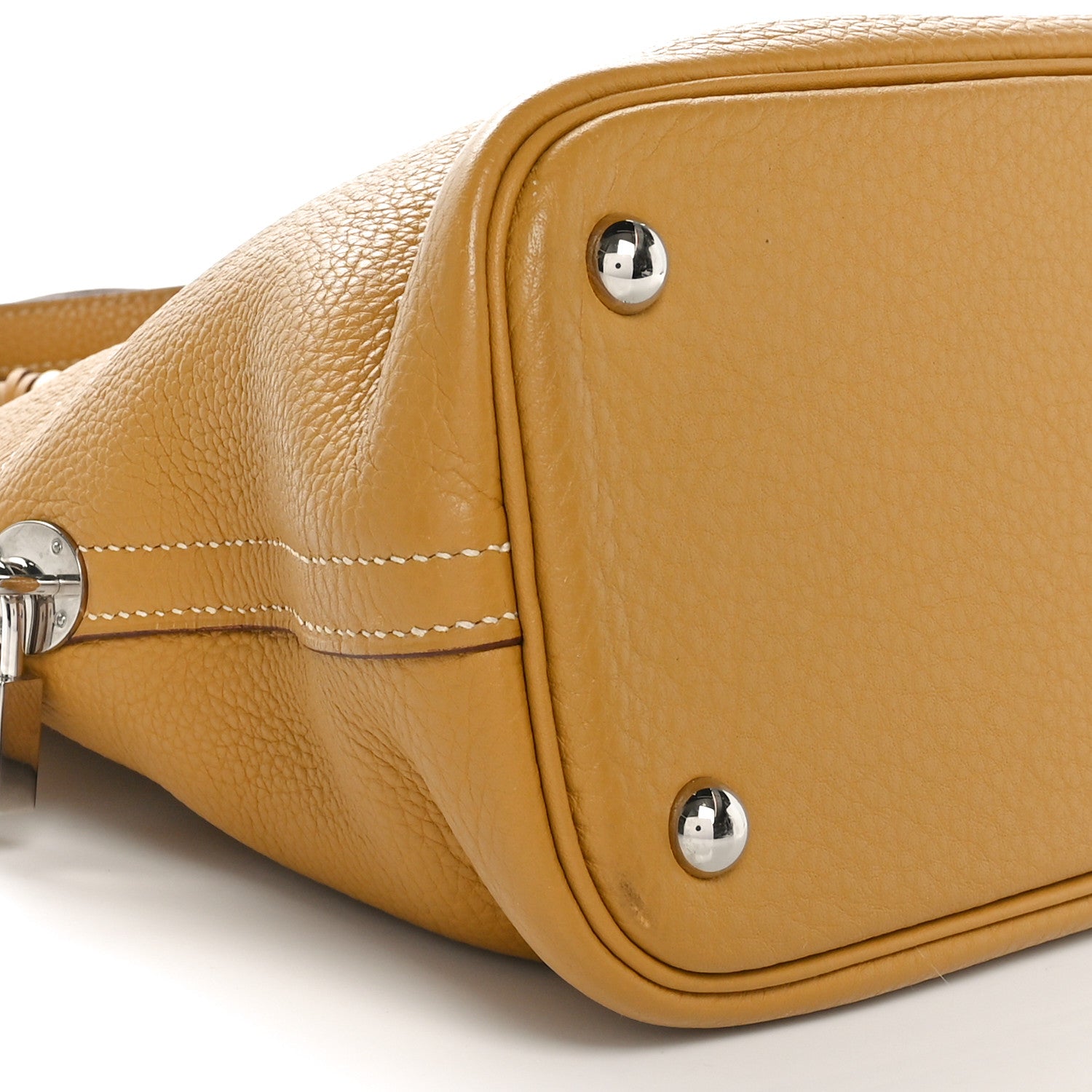 Hermes Taurillon Clemence Bolide 31 Curry 8 of 9