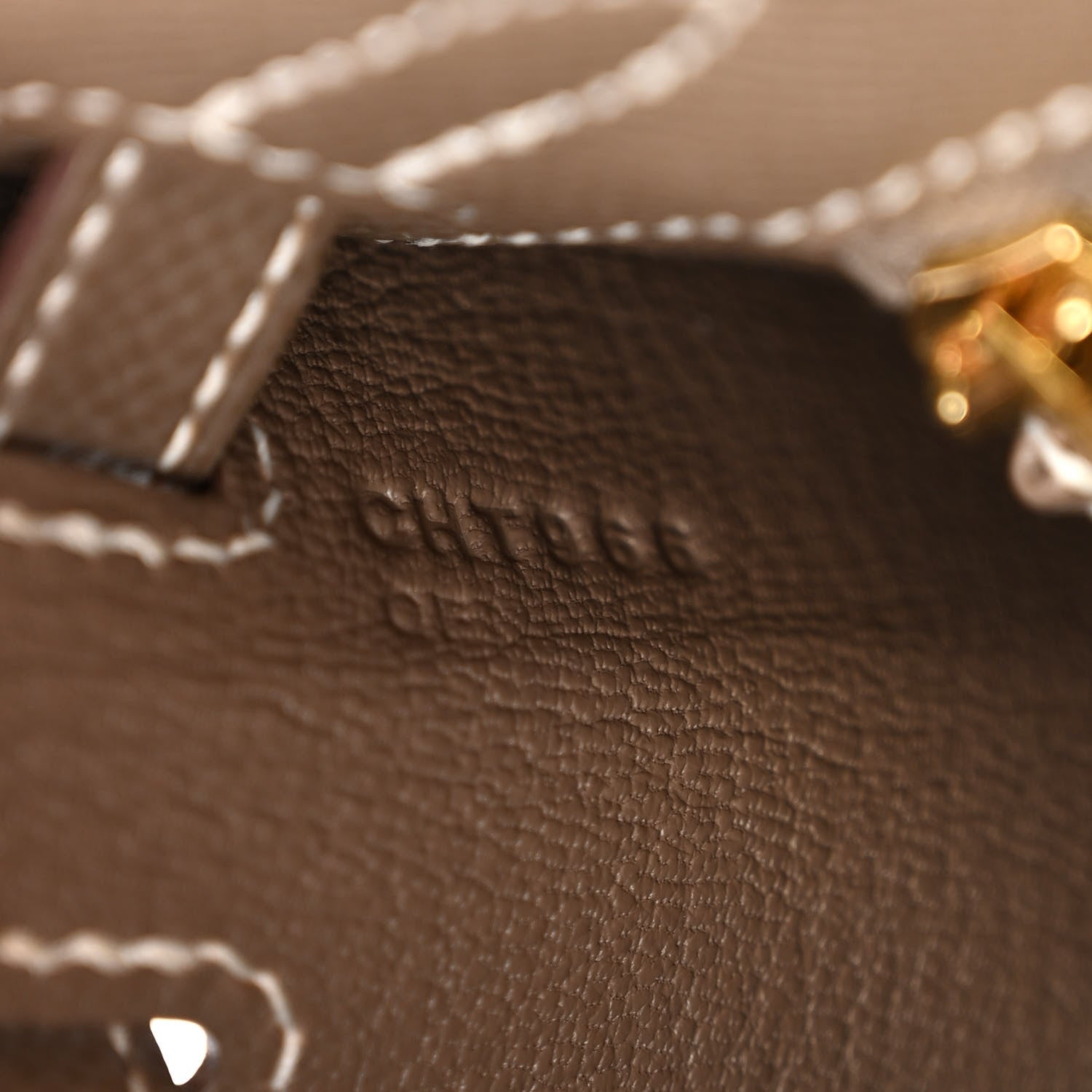 Hermes Epsom Kelly Sellier 25 Etoupe 6 of 11