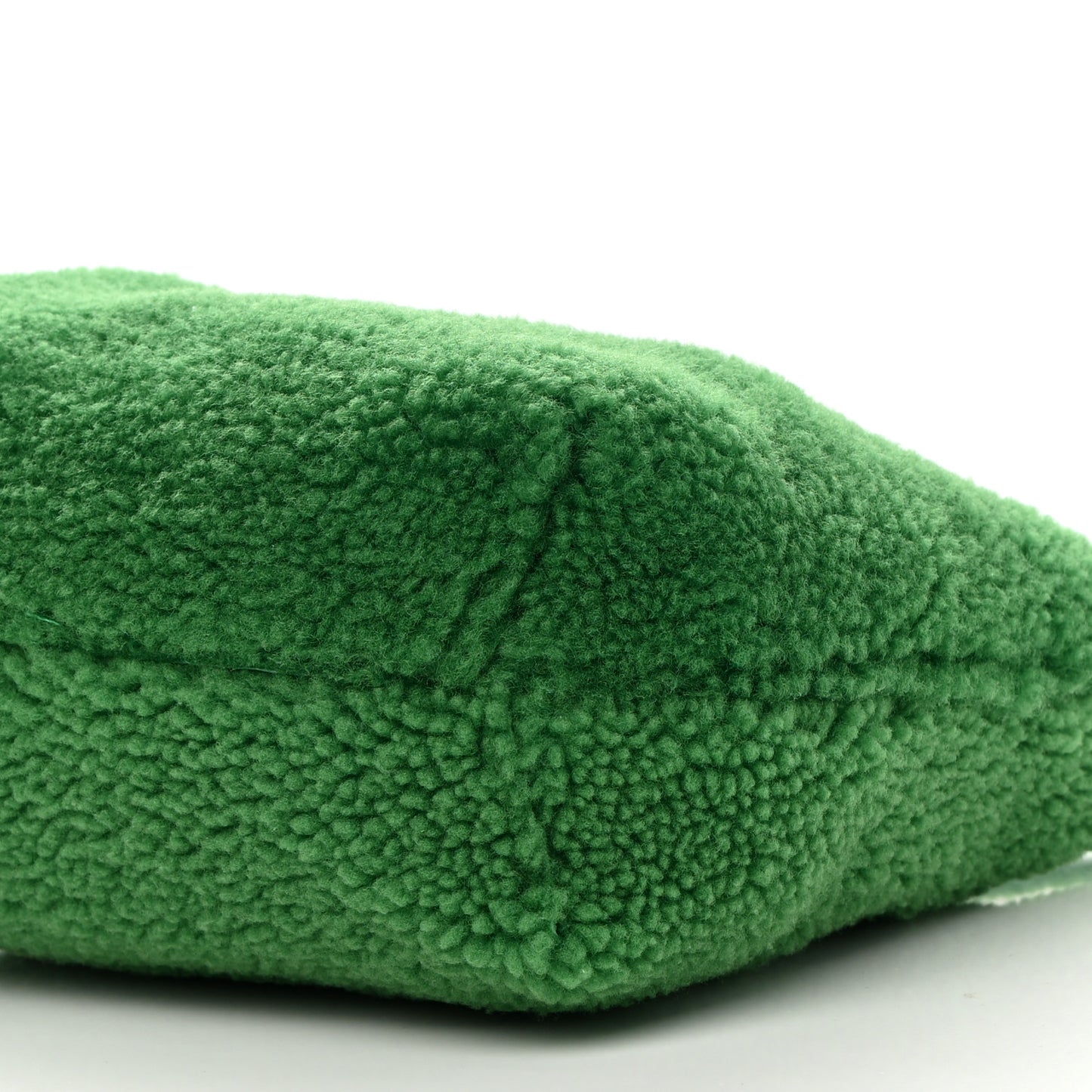 Shearling Shoulder Bag Emerald