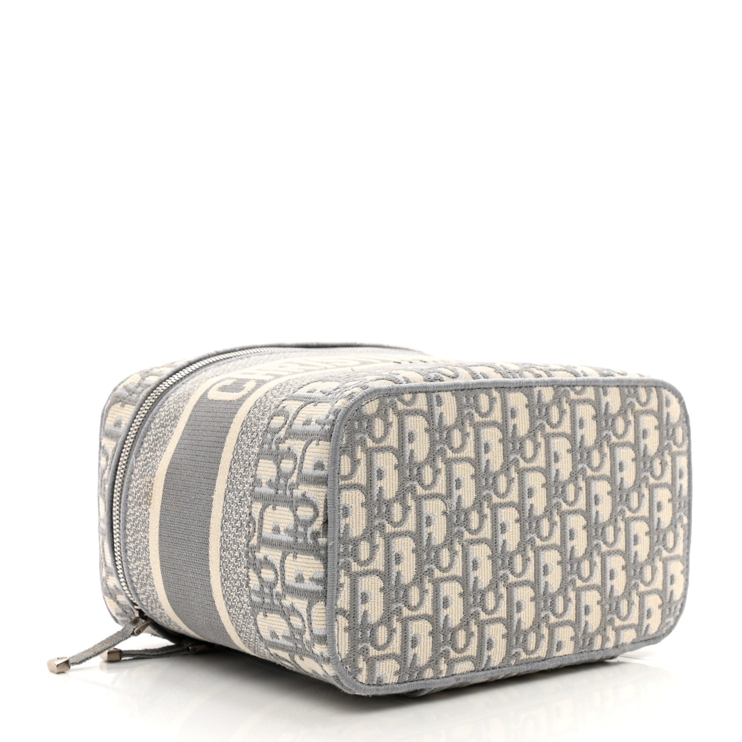Oblique Diortravel Vanity Case Grey